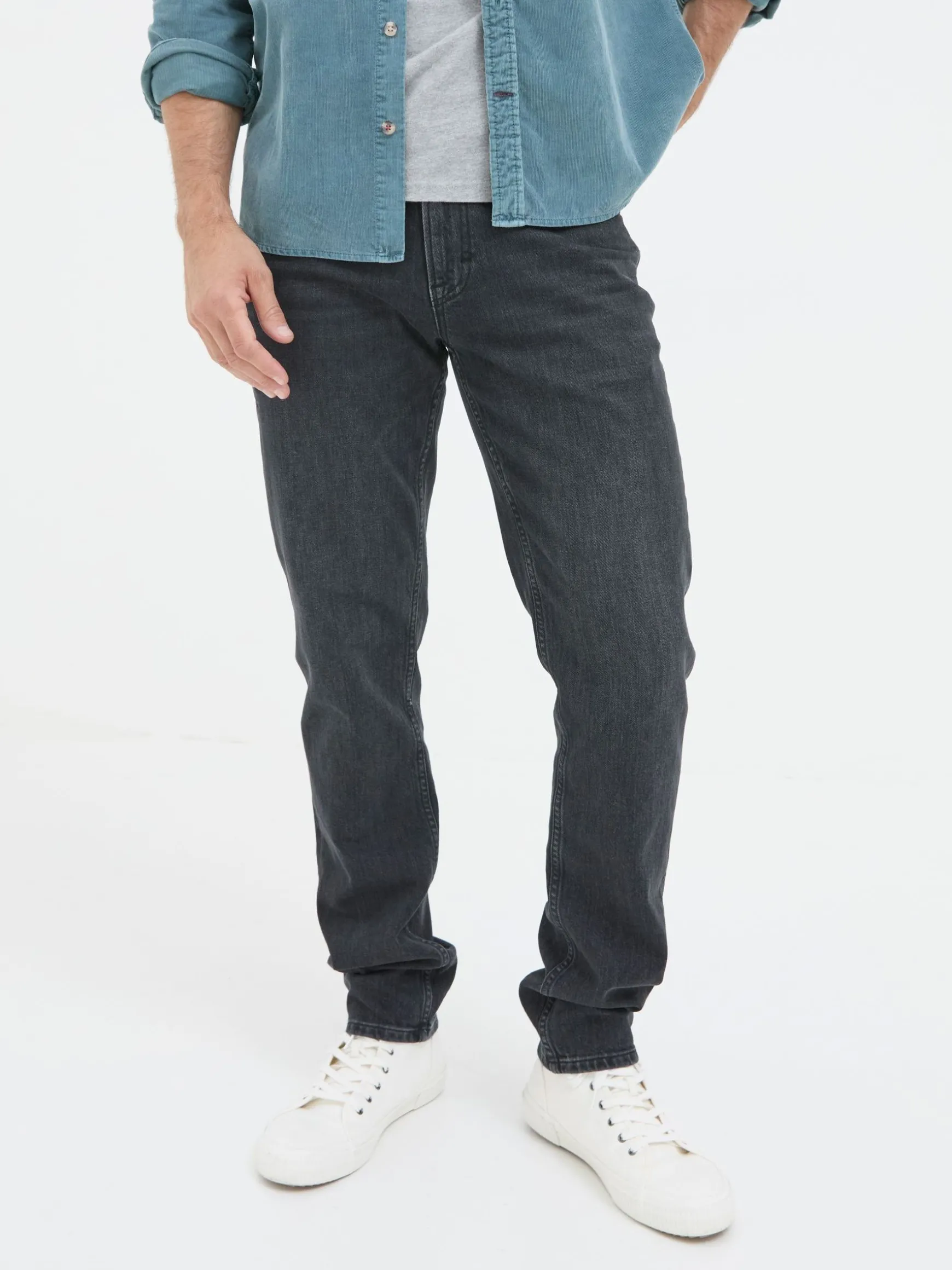 FatFace Slim Fit Jeans Black Flash Sale