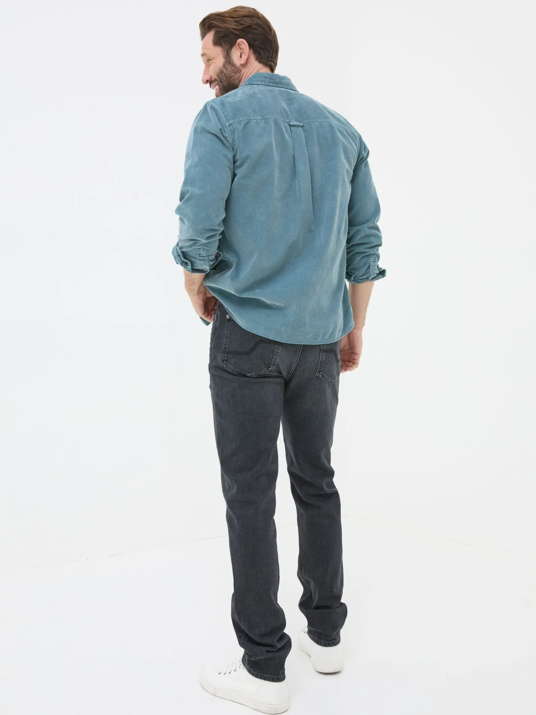 FatFace Slim Fit Jeans Black Flash Sale