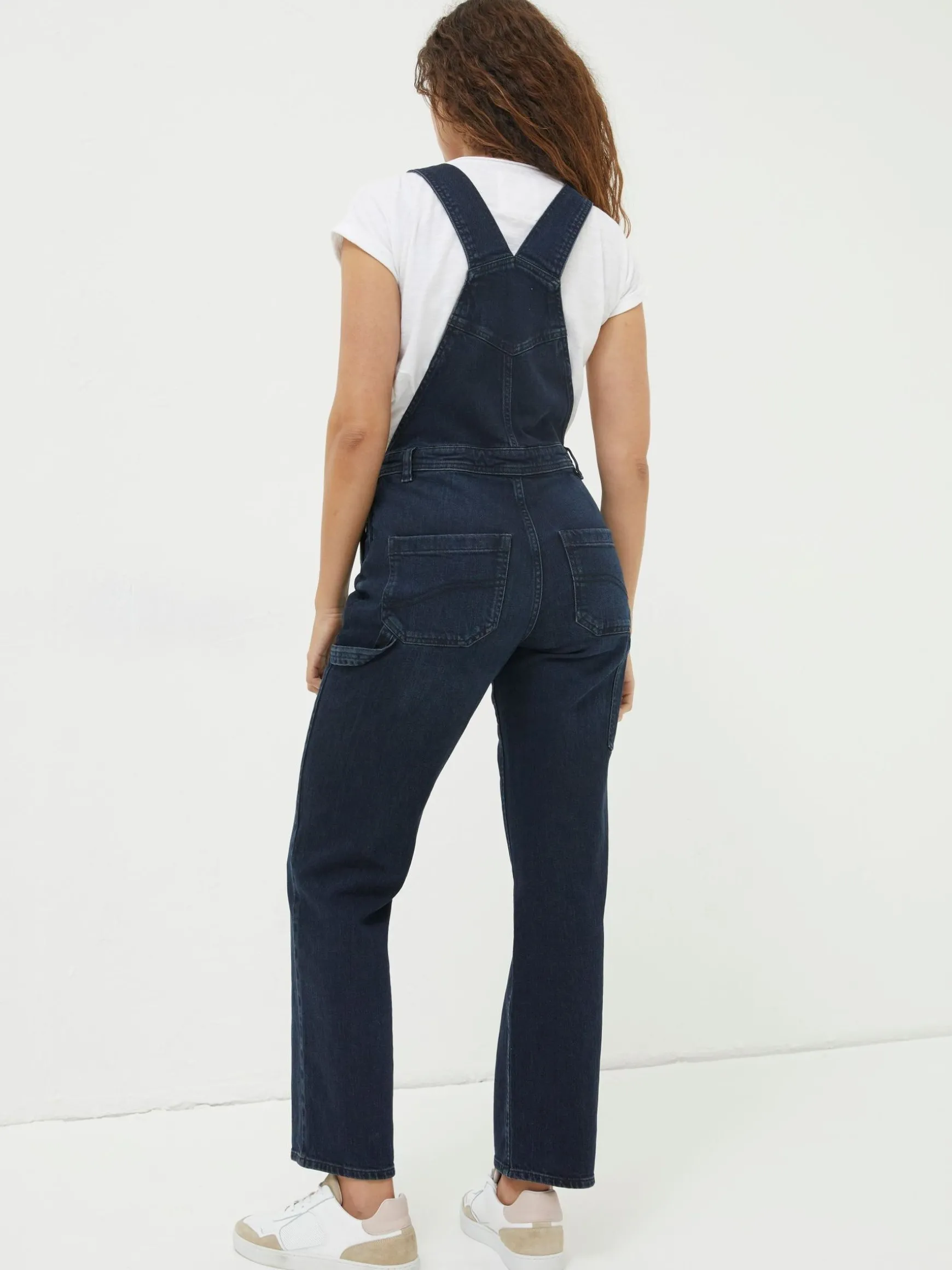 FatFace Banbury Dungarees Blue Store