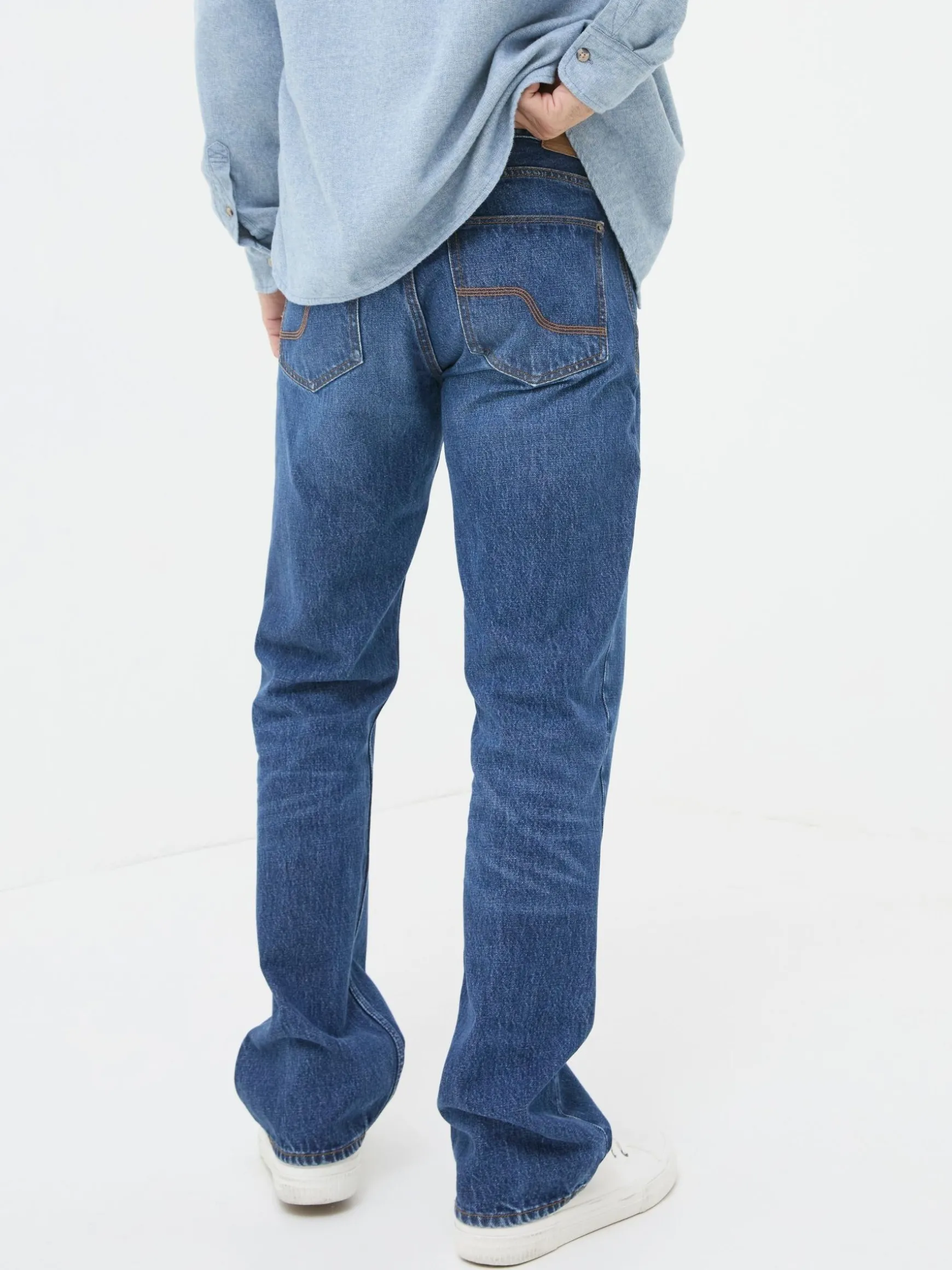 FatFace Bootcut Jeans Blue Discount