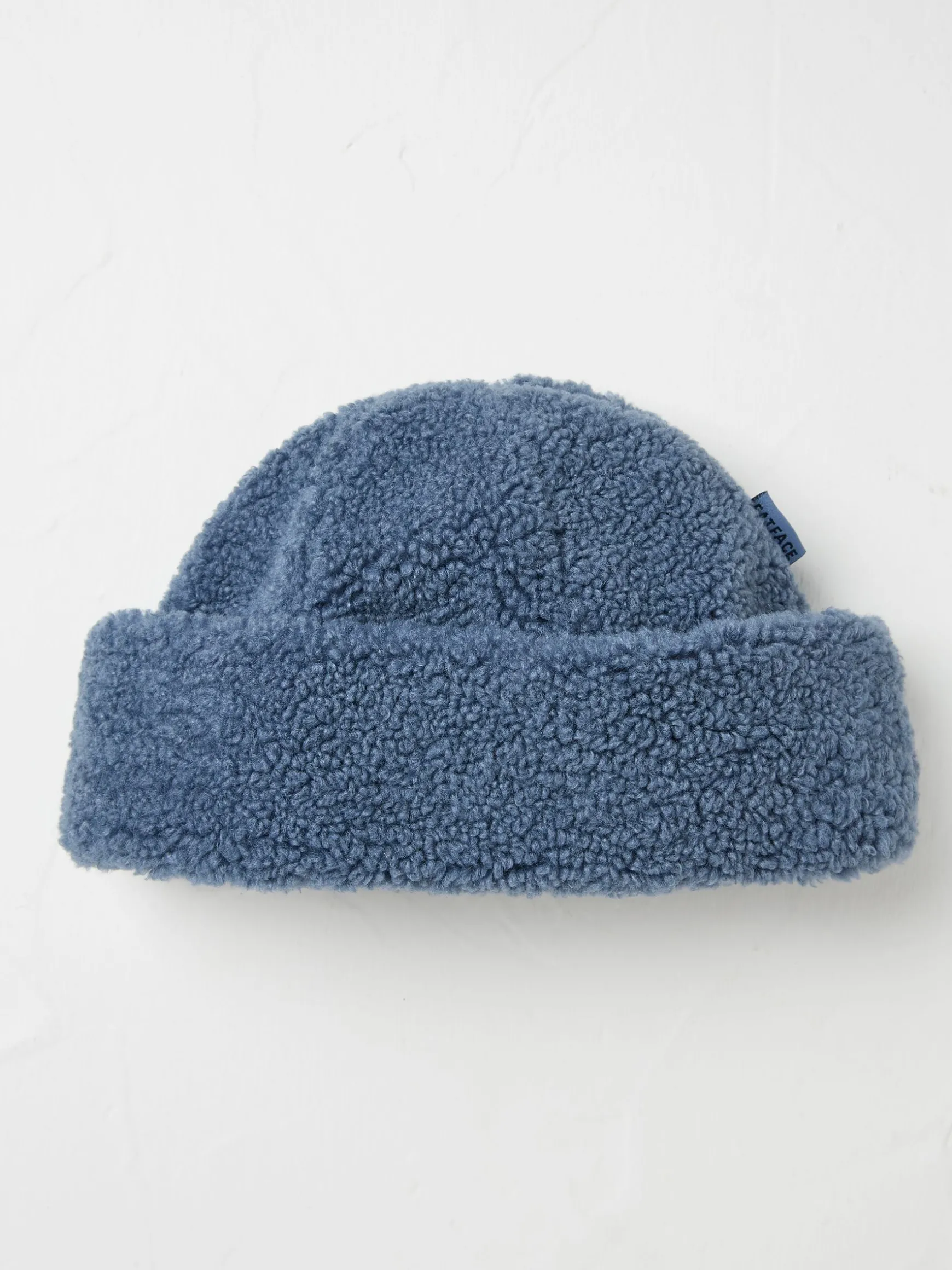 FatFace Borg Beanie Blue Cheap