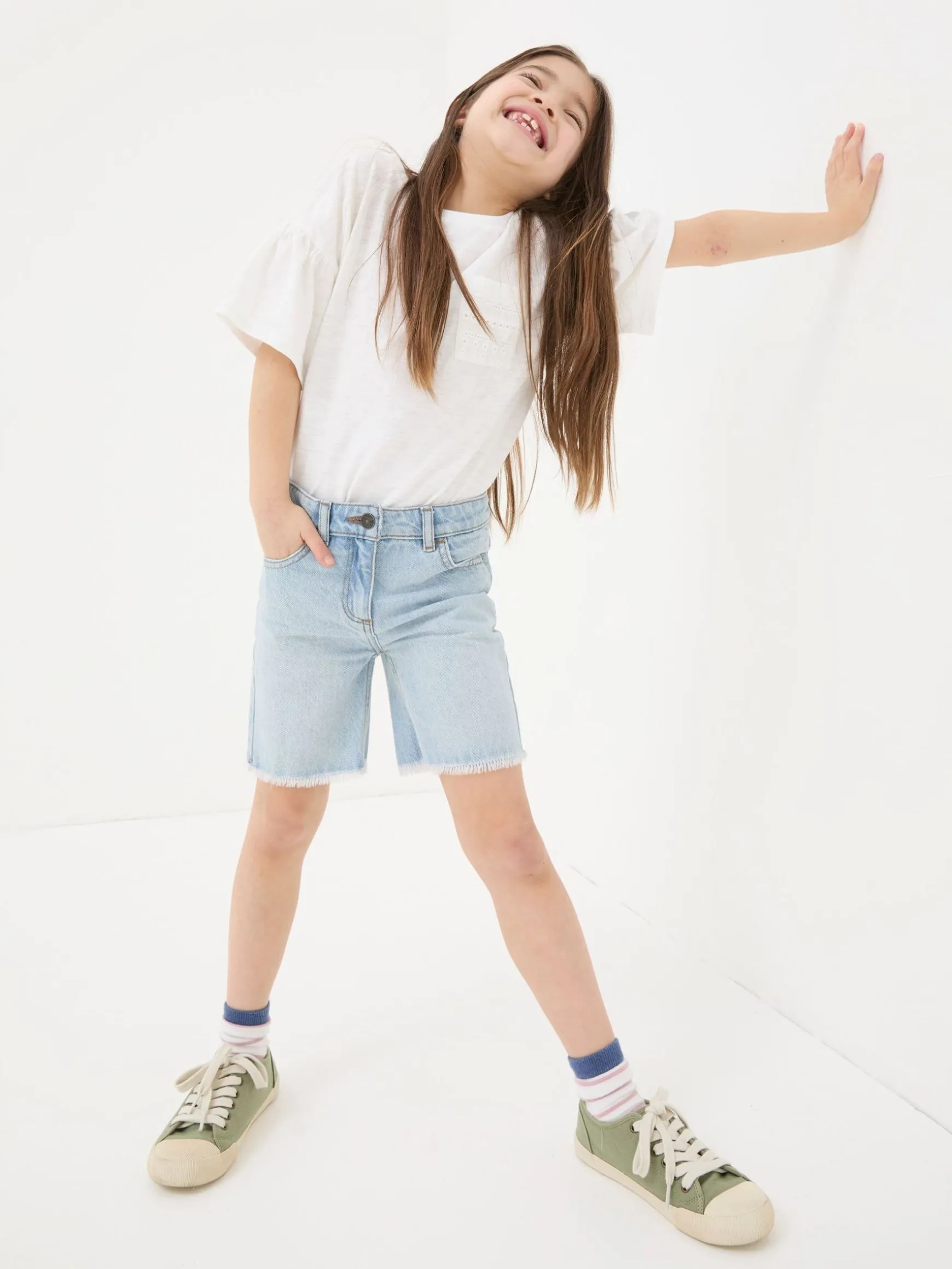 FatFace Denim Bermuda Shorts Blue Best