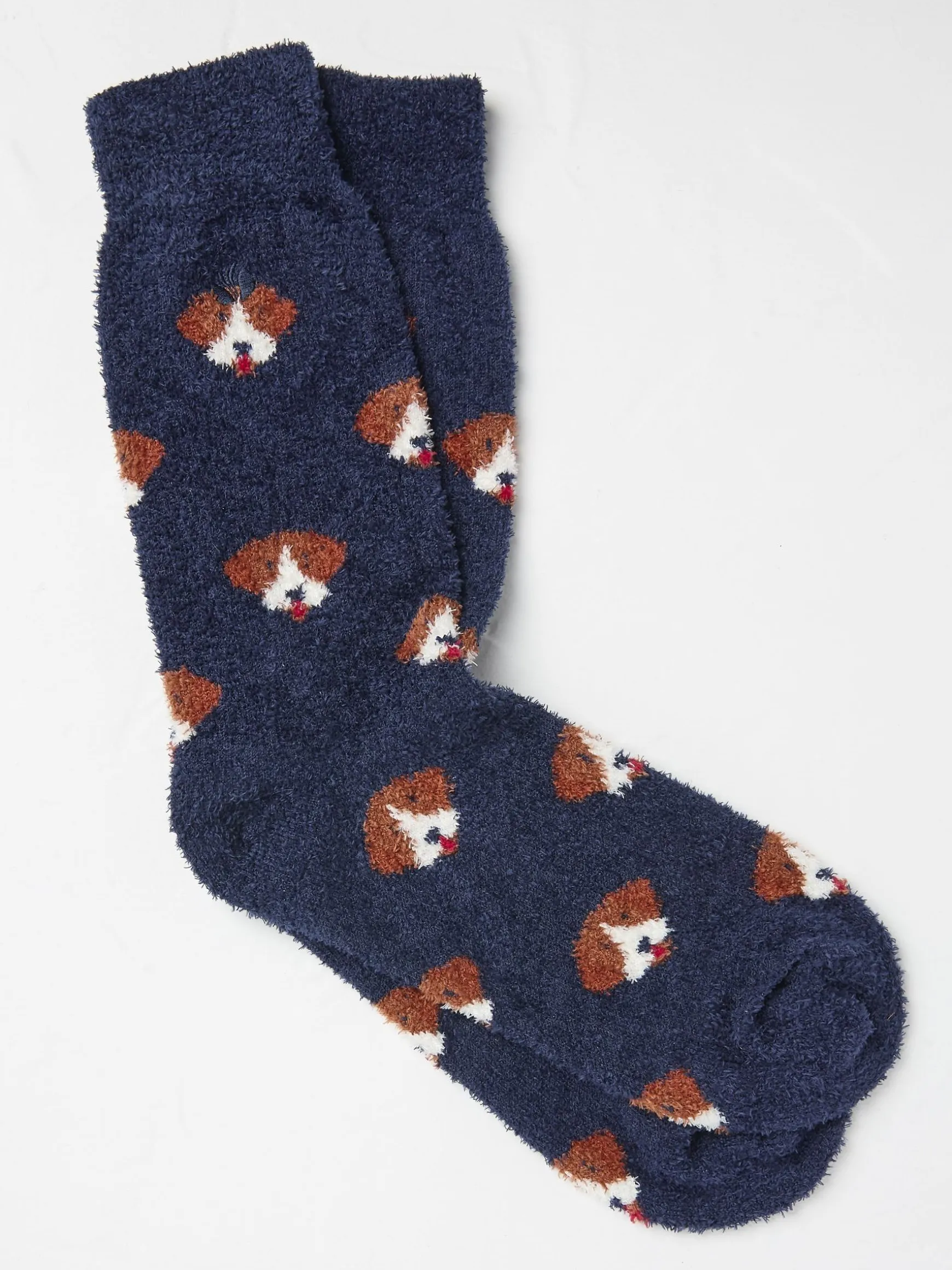 FatFace Dog Cosy Socks Blue Navy Best Sale