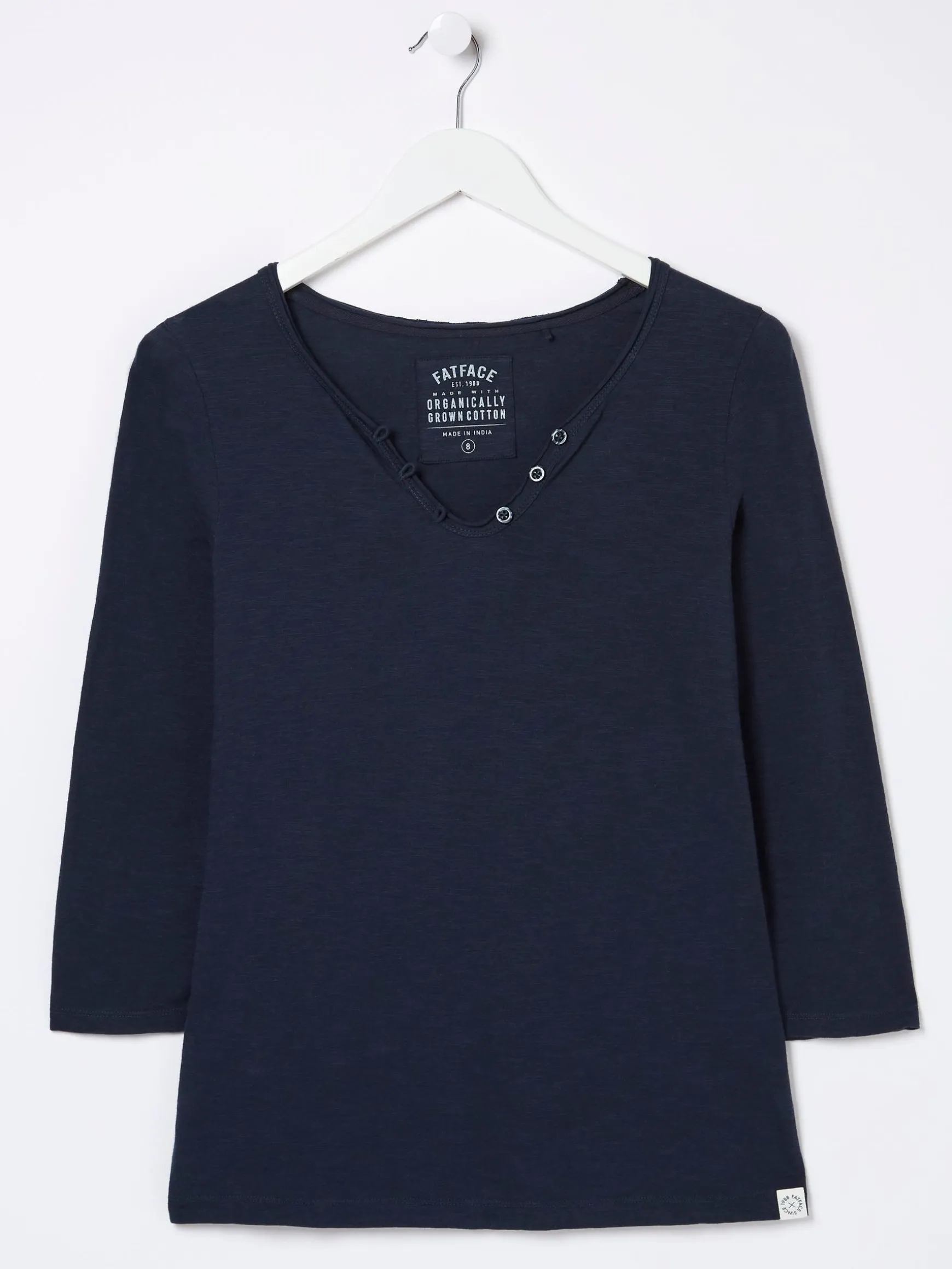 FatFace Porter T-Shirt Blue Clearance