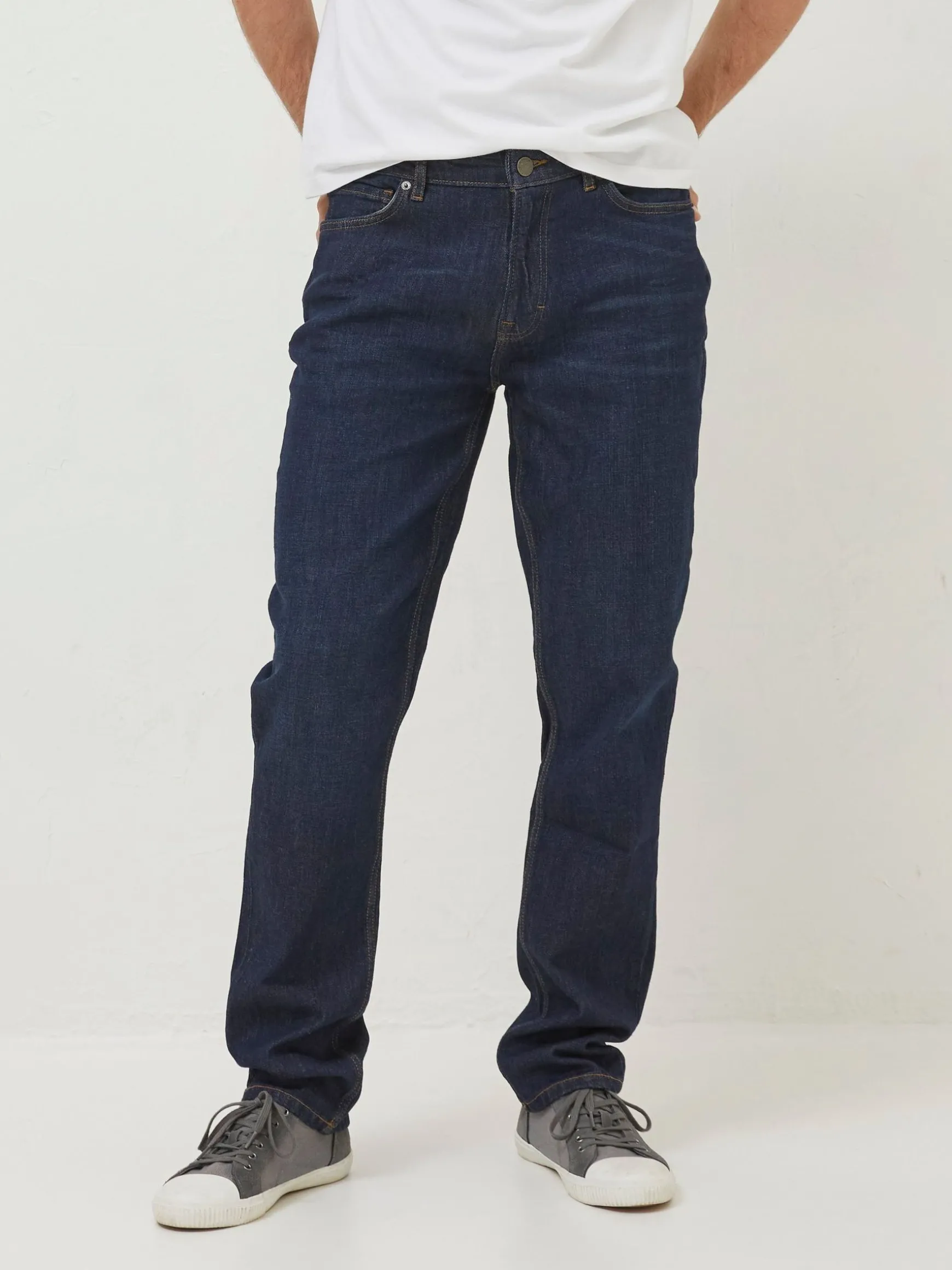 FatFace Slim Vintage Wash Jeans Blue Sale