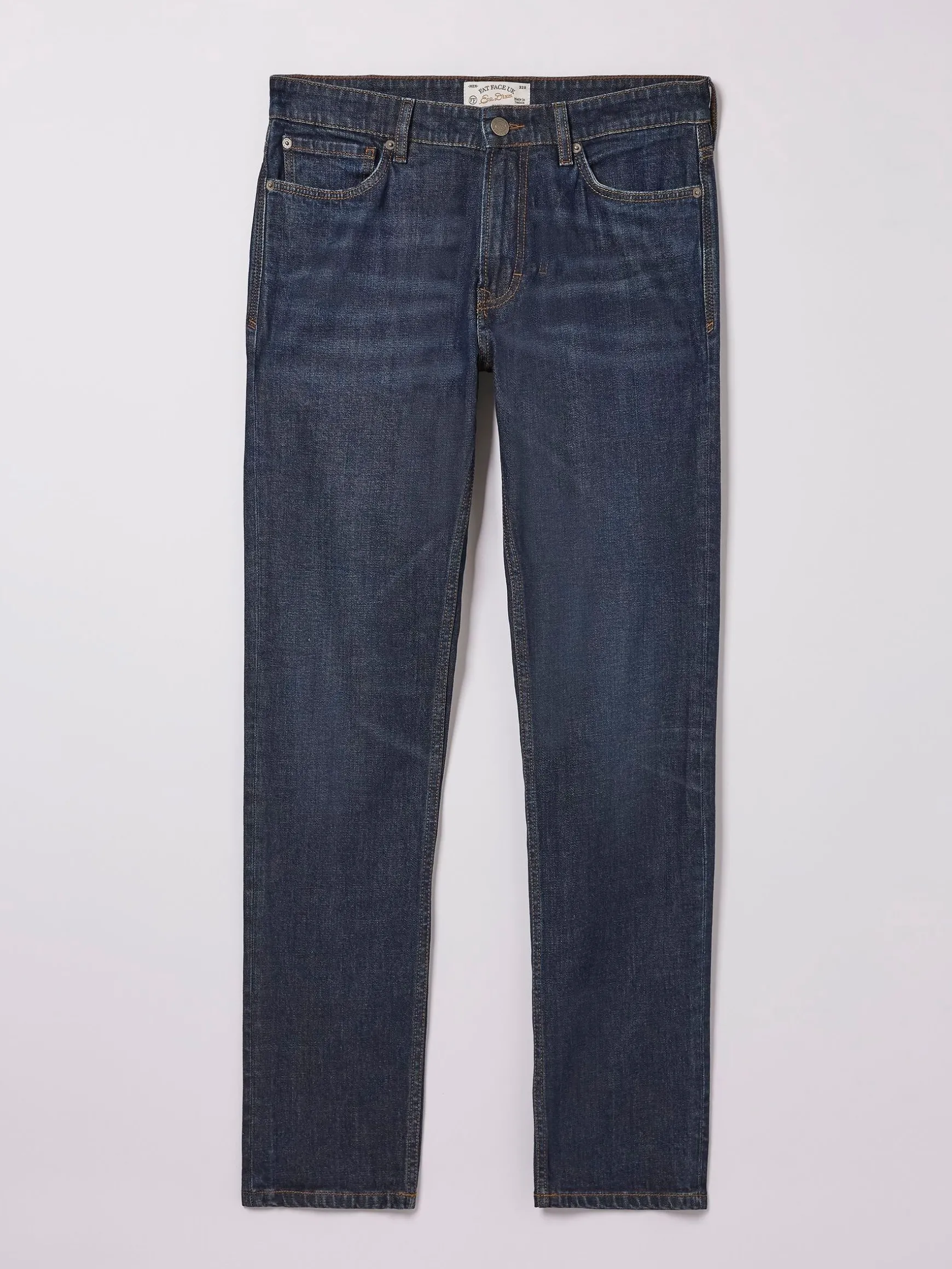 FatFace Slim Vintage Wash Jeans Blue Sale