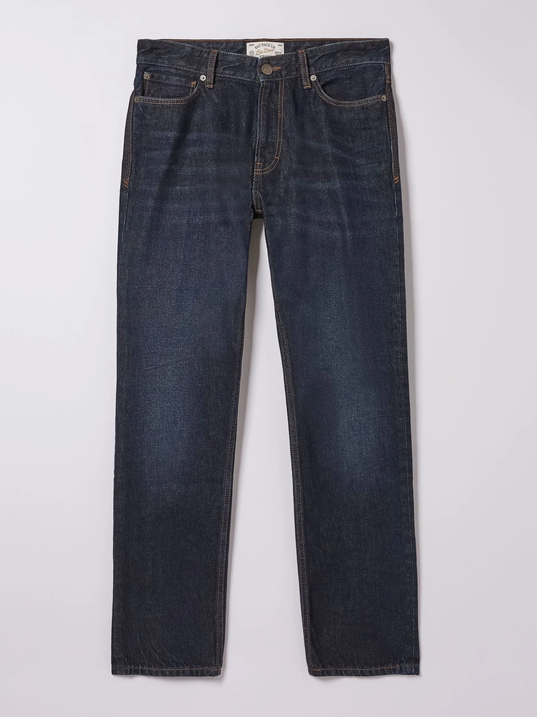 FatFace Straight Dark Vintage Wash Jeans Blue Best Sale