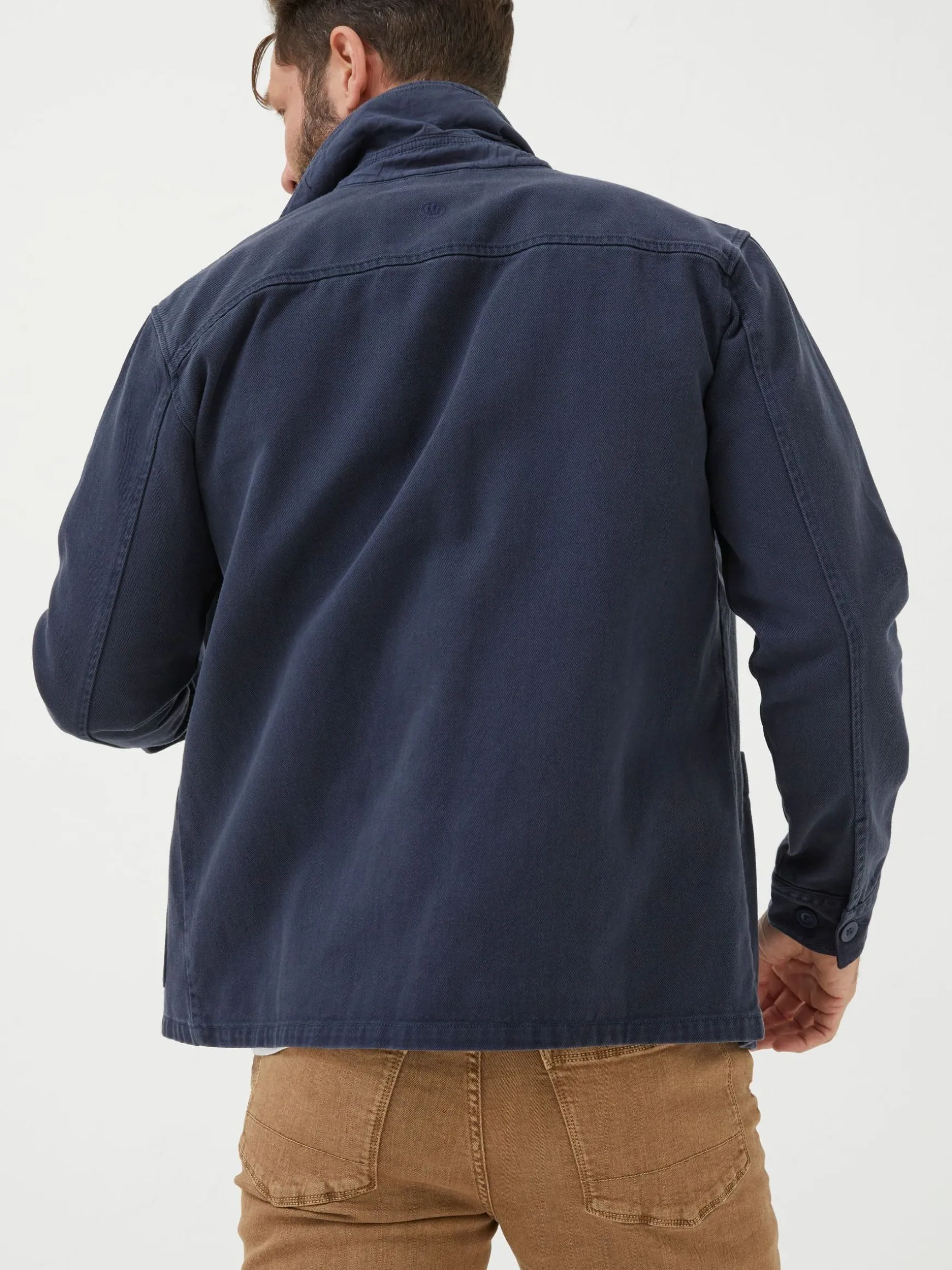 FatFace Worker Jacket Blue Cheap