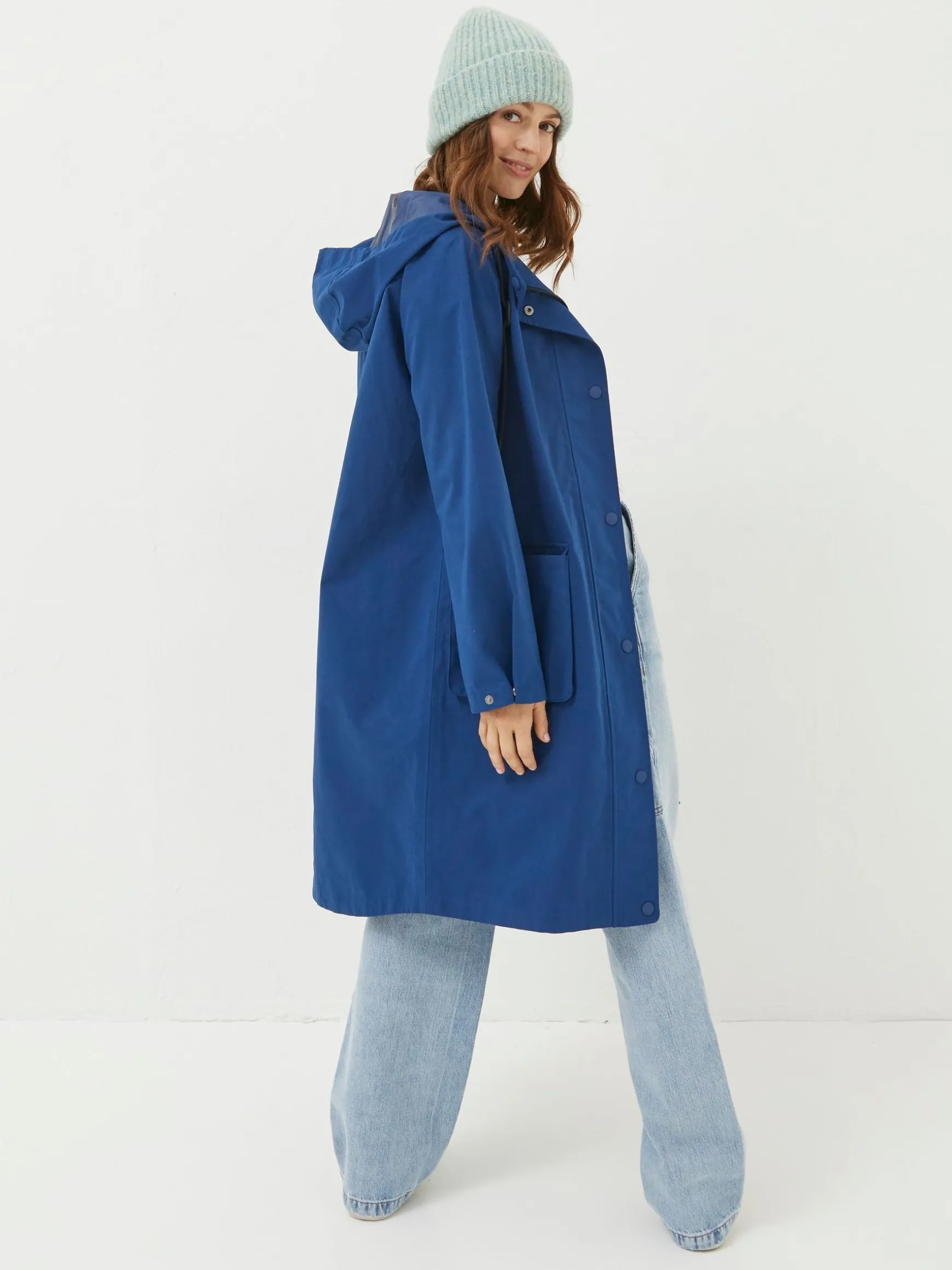 FatFace Wren Waterproof Coat Blue Best