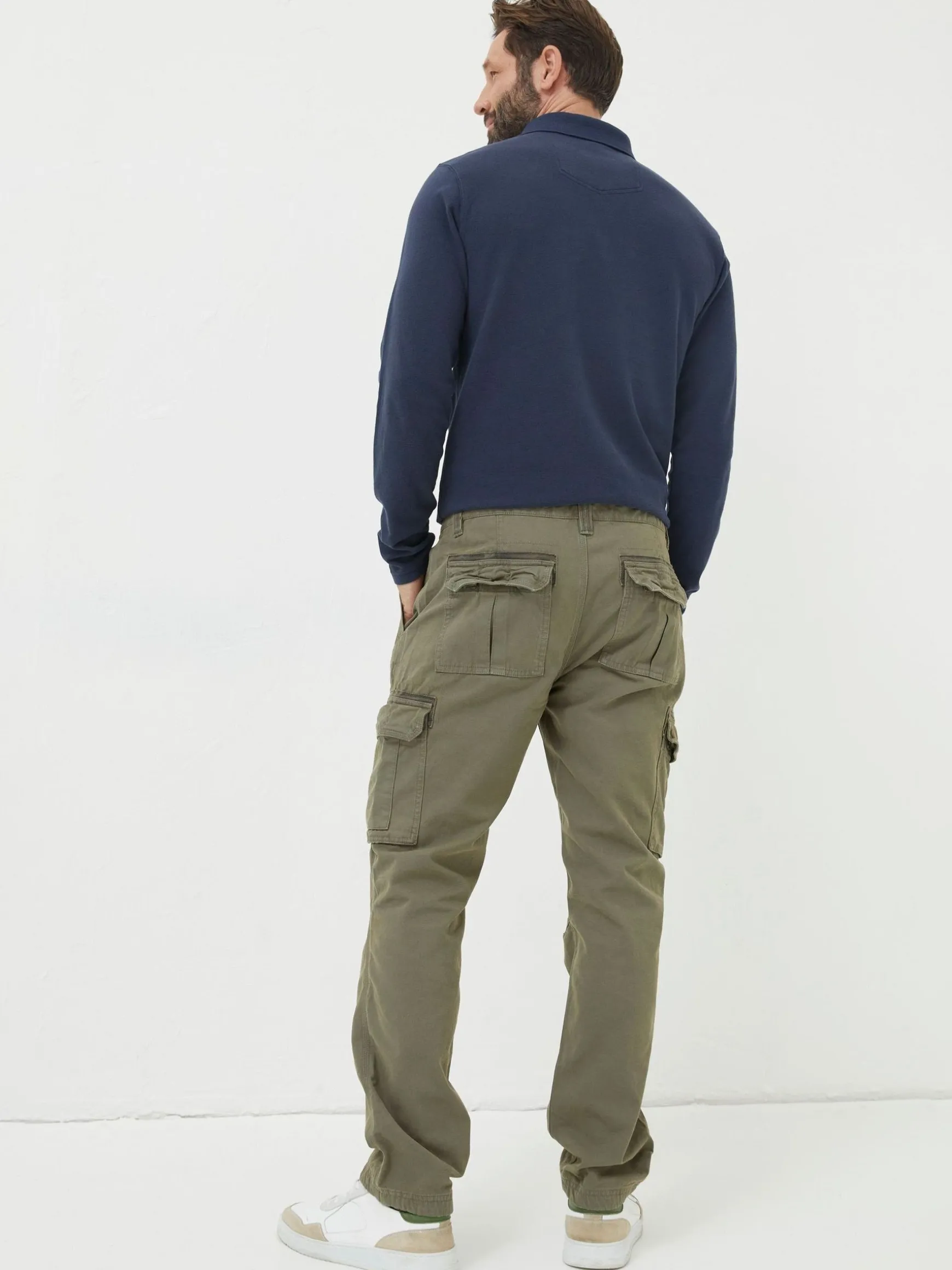 FatFace Breakyard Cargo Trousers Green Best Sale