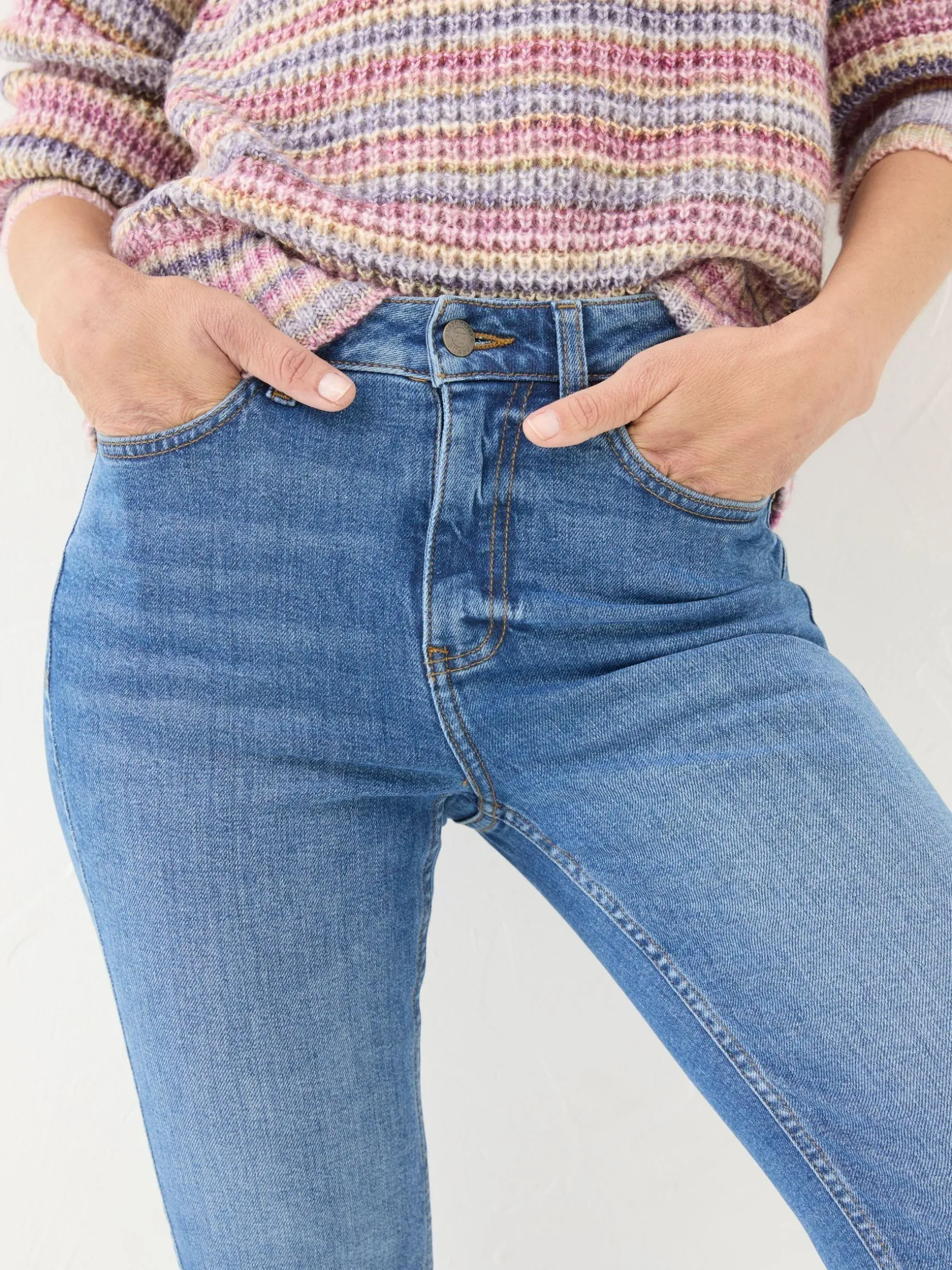 FatFace Brooke Bootcut Jeans Denim Vintage Shop
