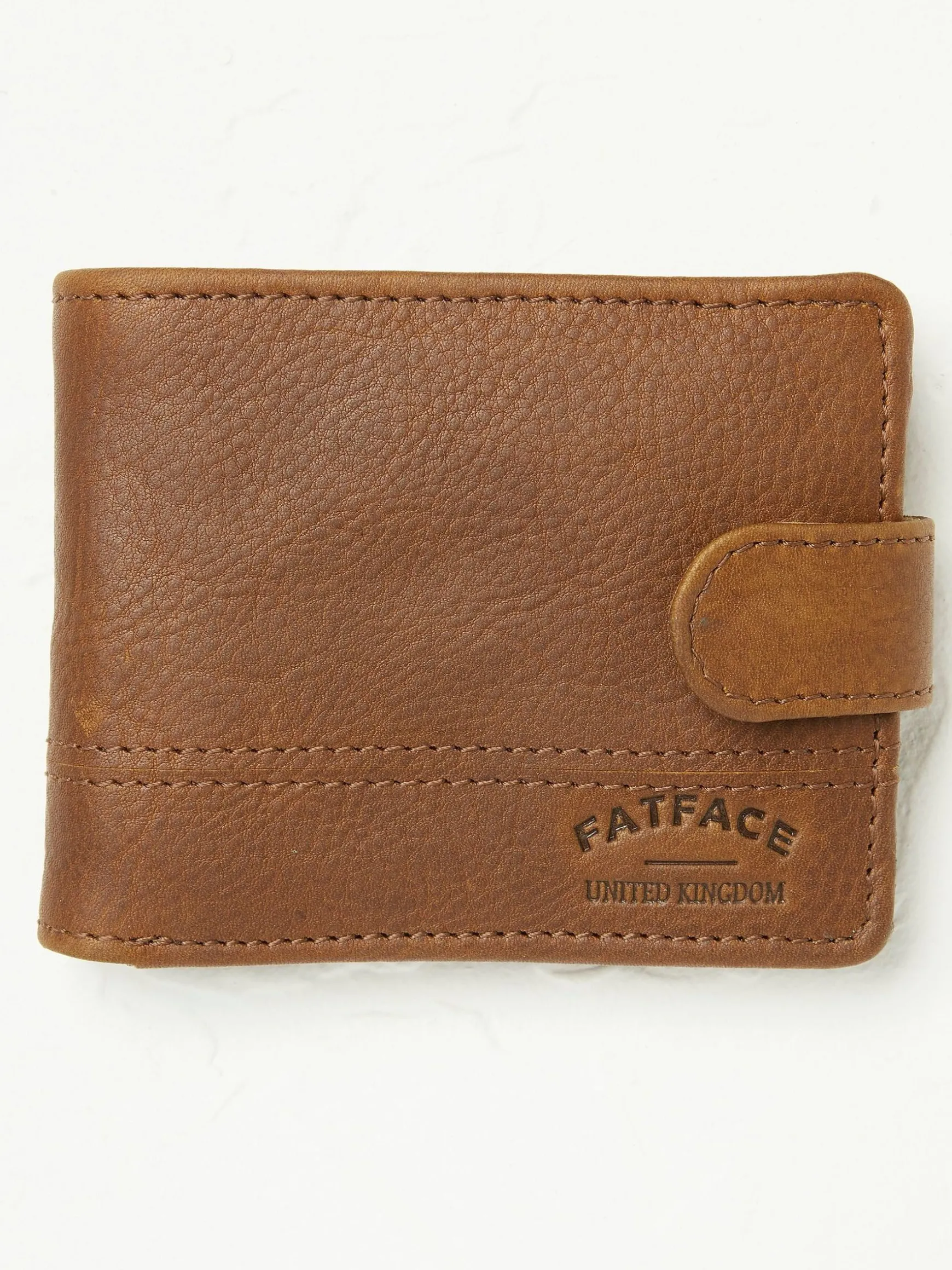 FatFace Seamed Wallet Brown New