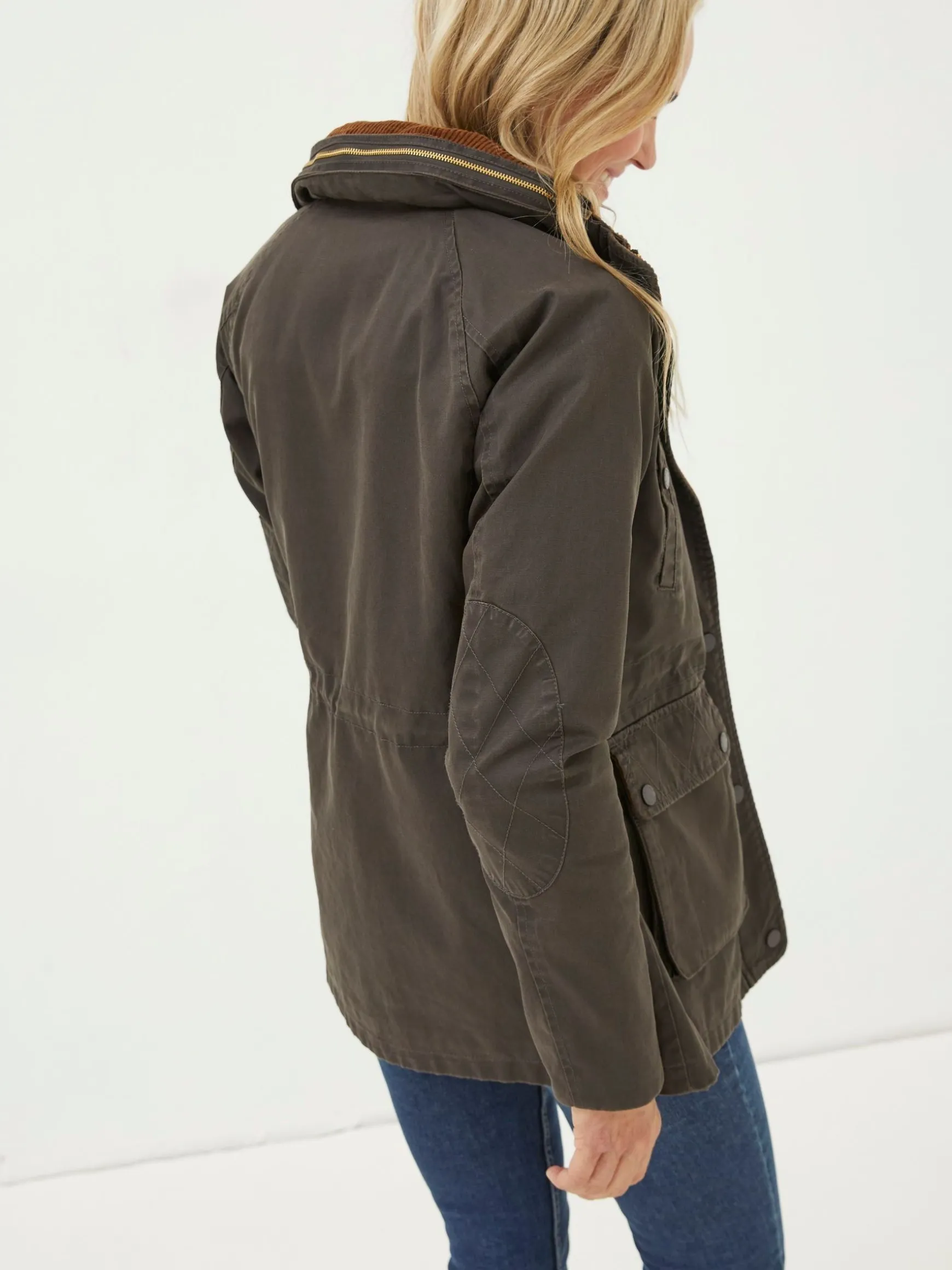 FatFace Sussex Heritage Coat Brown Fashion