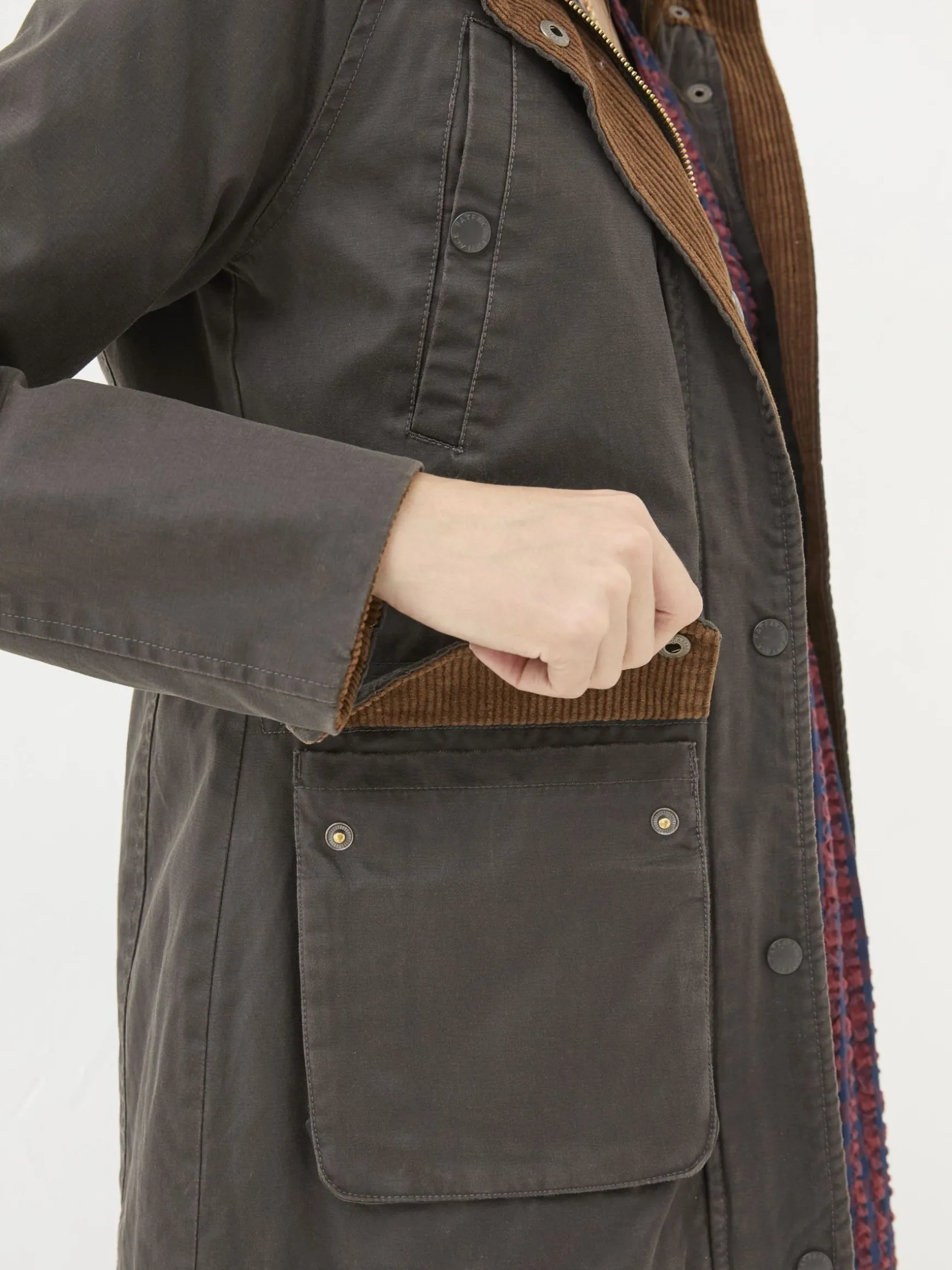 FatFace Sussex Heritage Coat Brown Cheap