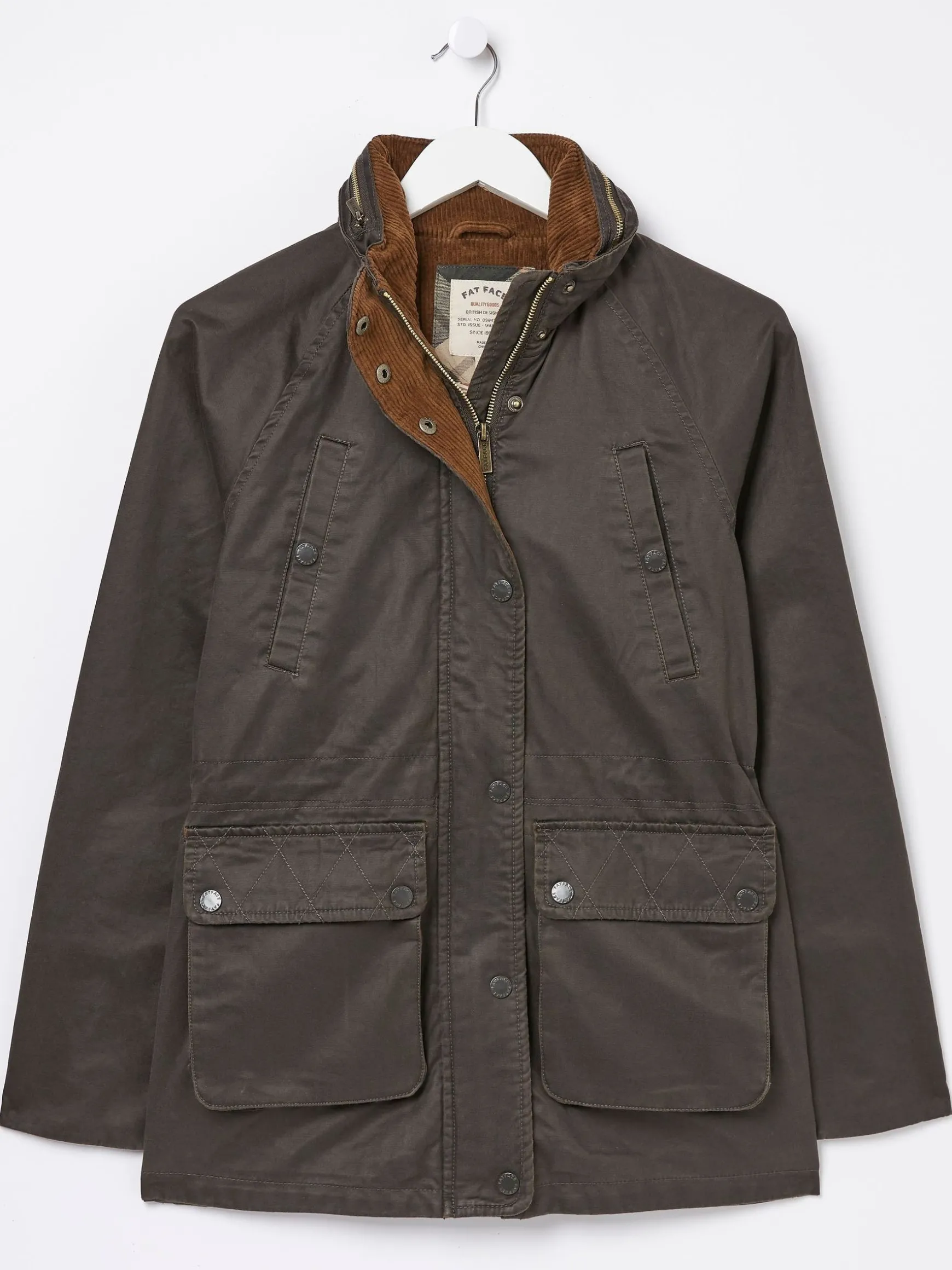 FatFace Sussex Heritage Coat Brown Cheap