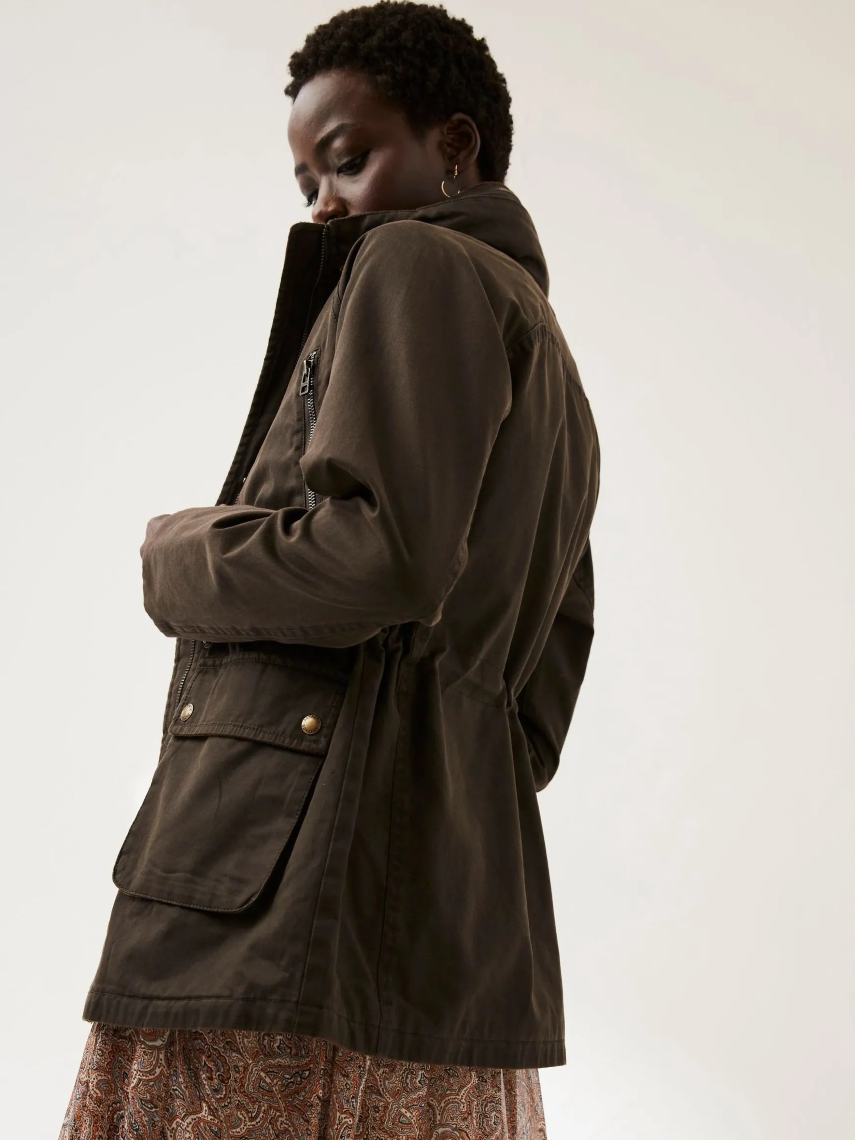 FatFace Sussex Jacket Brown Discount