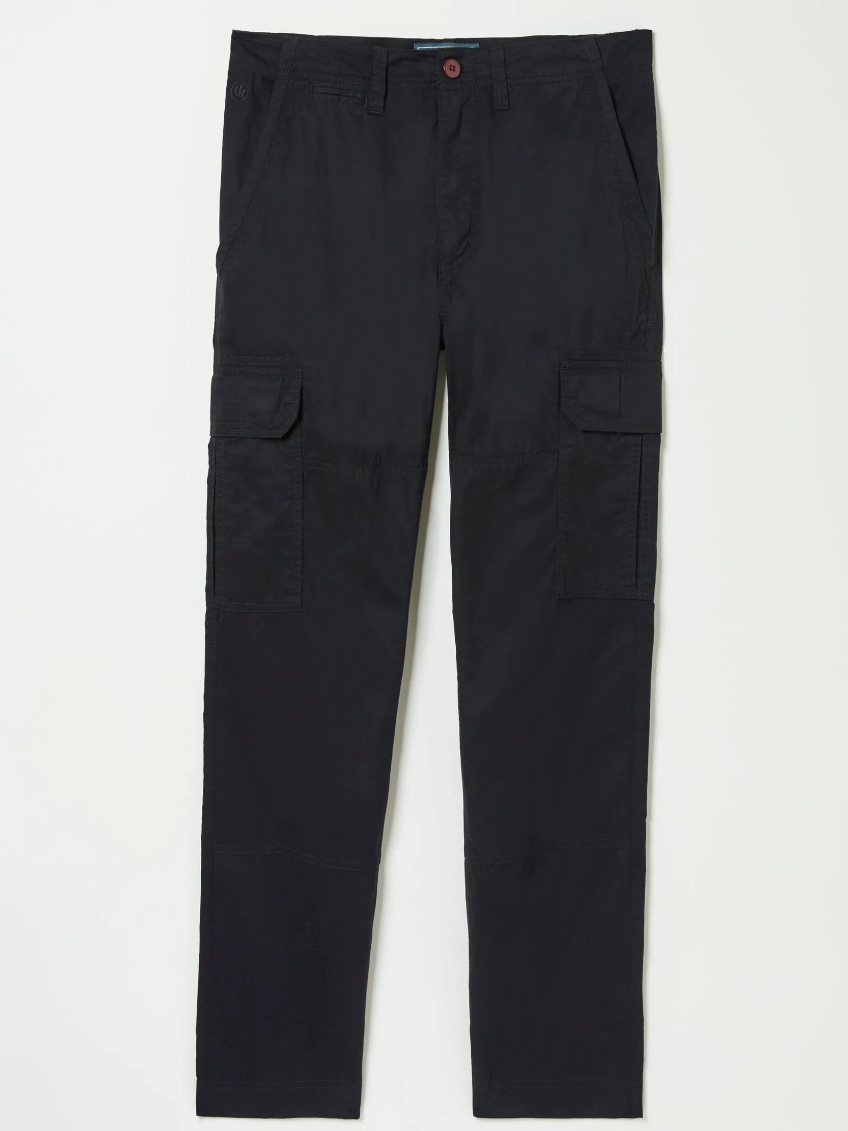 FatFace Bude Cargo Trousers Washed Black Best