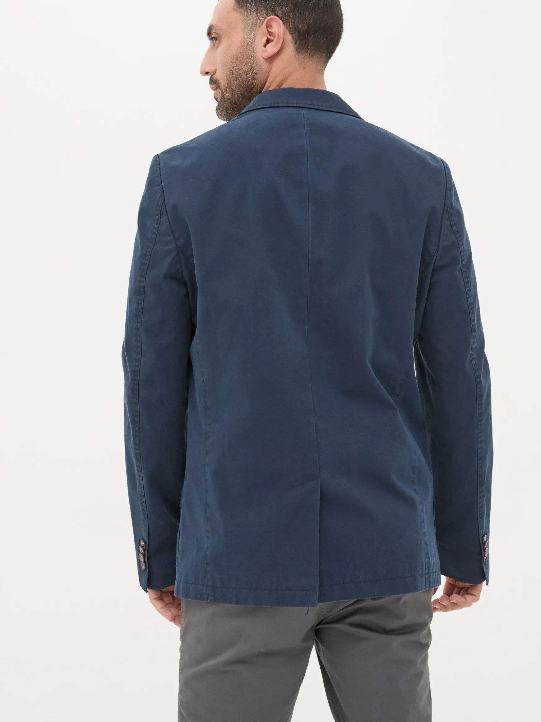 FatFace Chilworth Cotton Blazer Blue Cheap