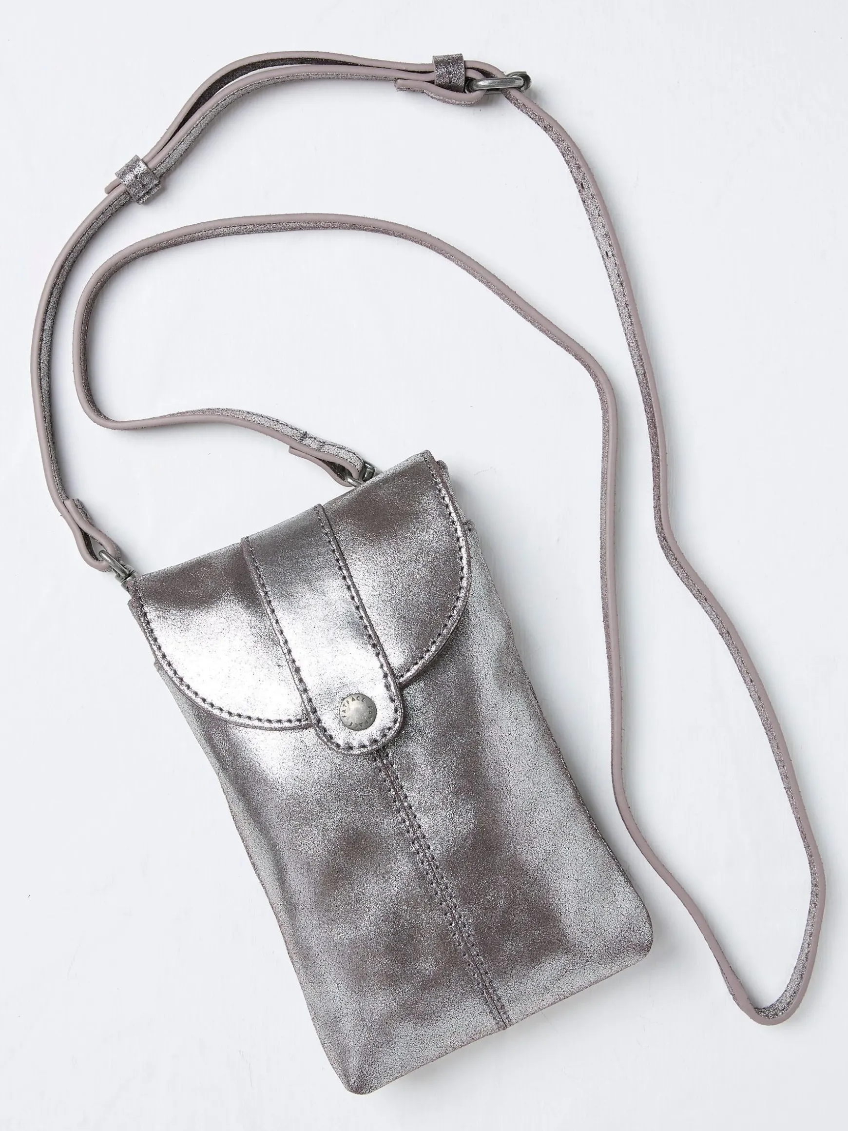 FatFace Clara Phone Bag Silver Sale