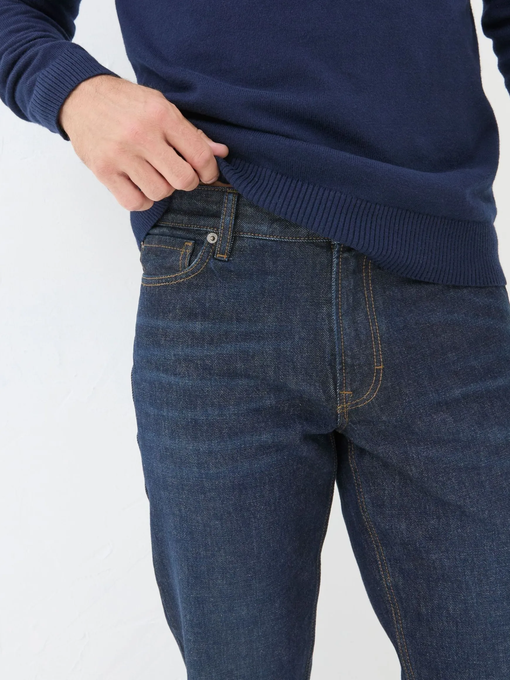 FatFace Bootcut Jeans Dark Vintage Blue Clearance