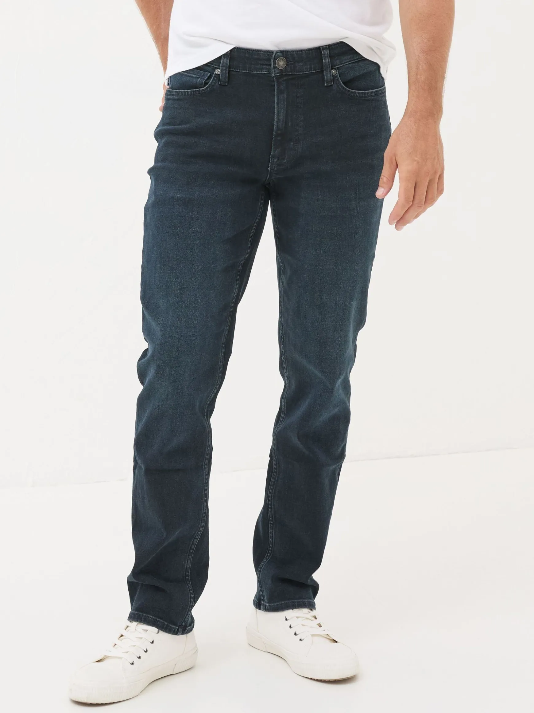 FatFace Slim Fit Jeans Denim Dark Blue Fashion