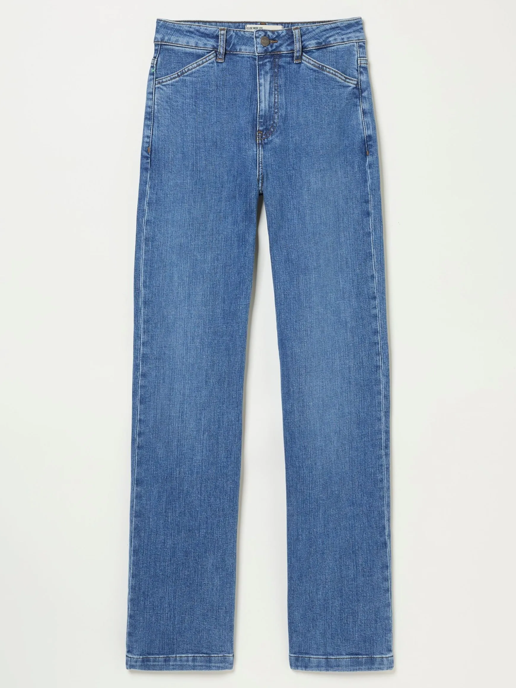 FatFace Elise Wide Leg Jeans Denim Vintage Cheap