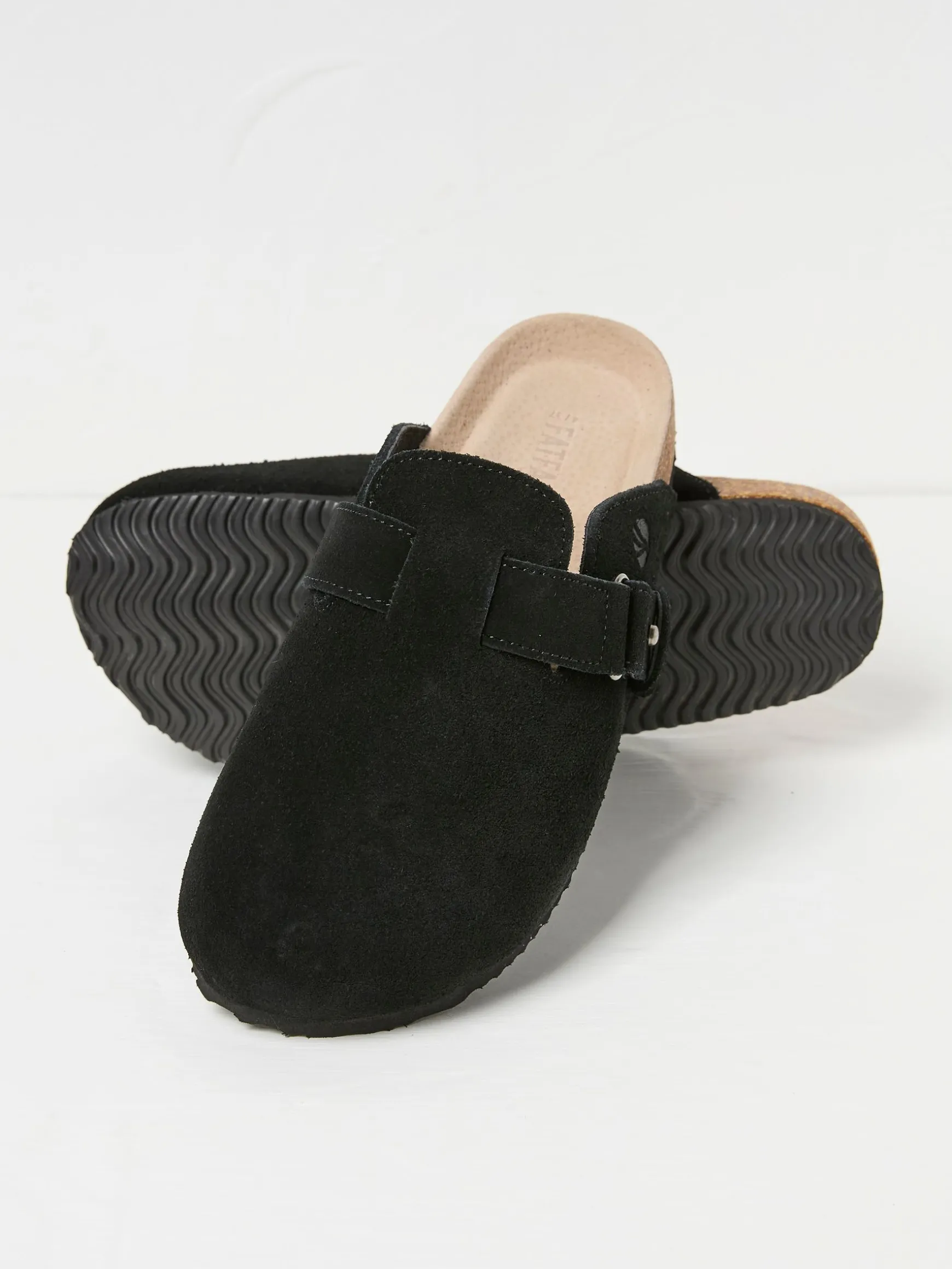 FatFace Elsie House Shoes Black Sale