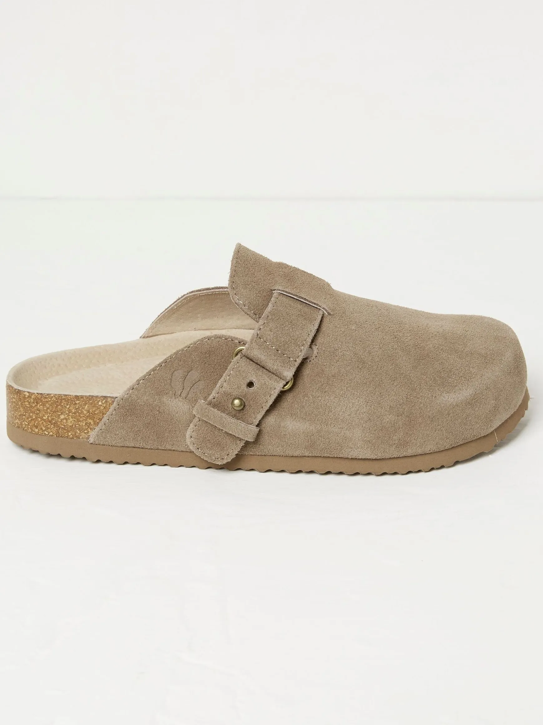 FatFace Elsie House Shoes Brown Outlet