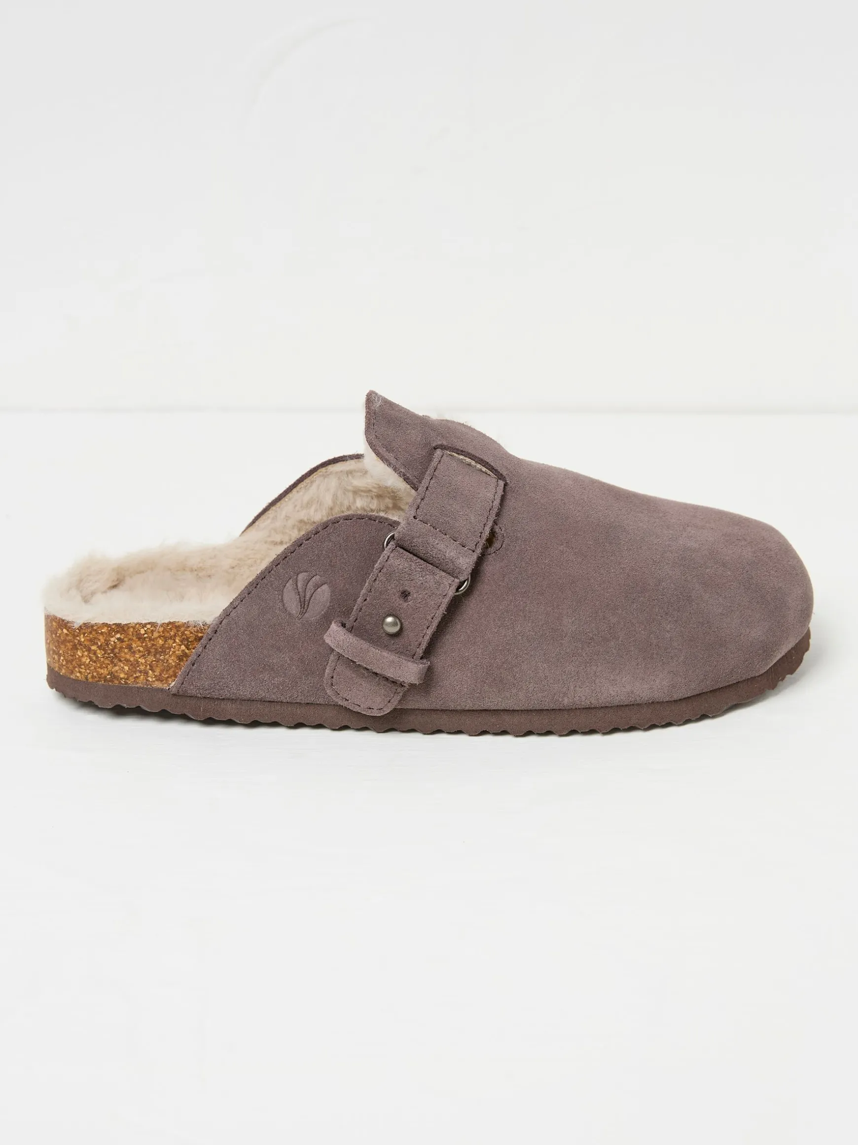 FatFace Elsie House Shoes Purple Discount