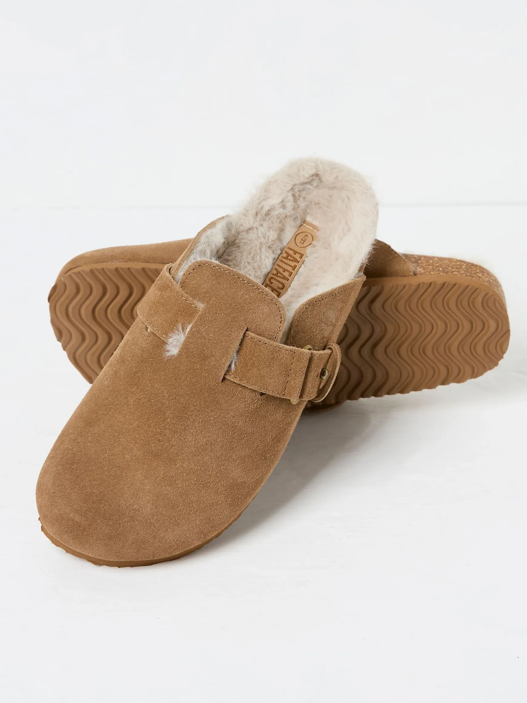 FatFace Elsie Elsie Outdoor Slippers Tan Brown Best