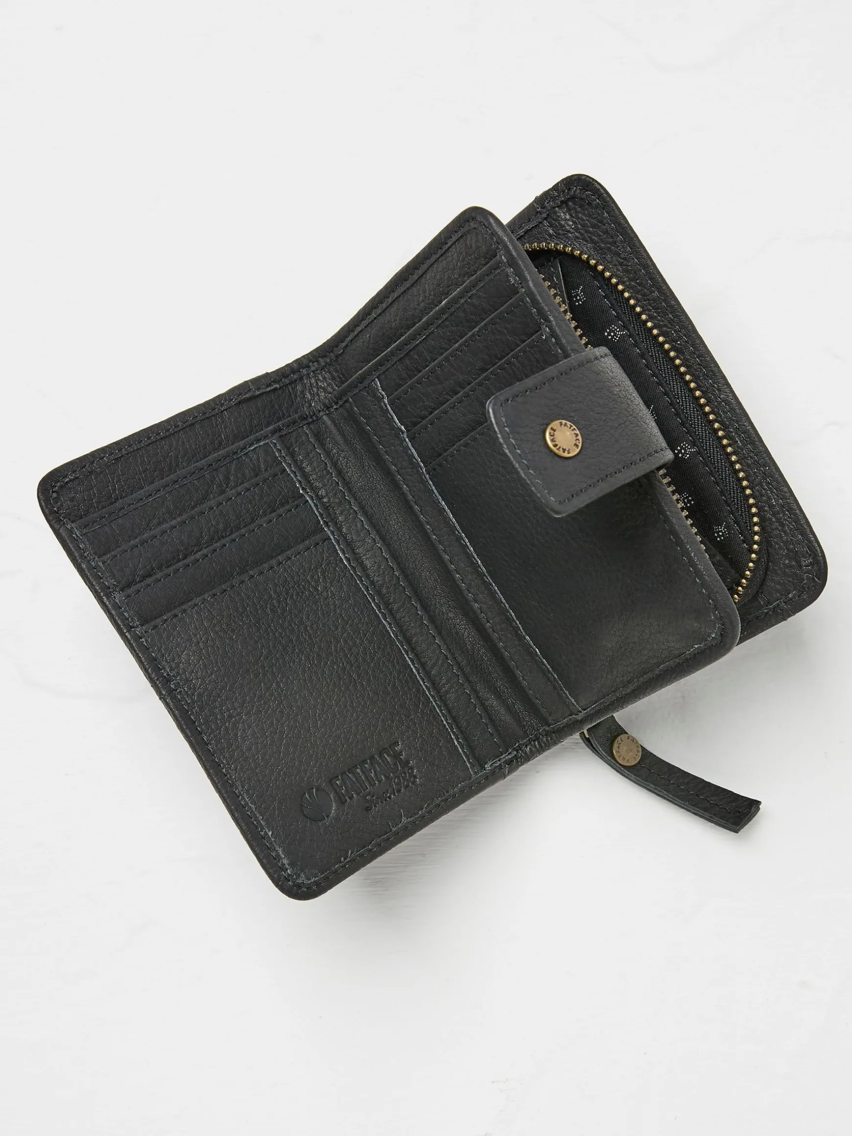 FatFace Etta Zip Purse Black Store