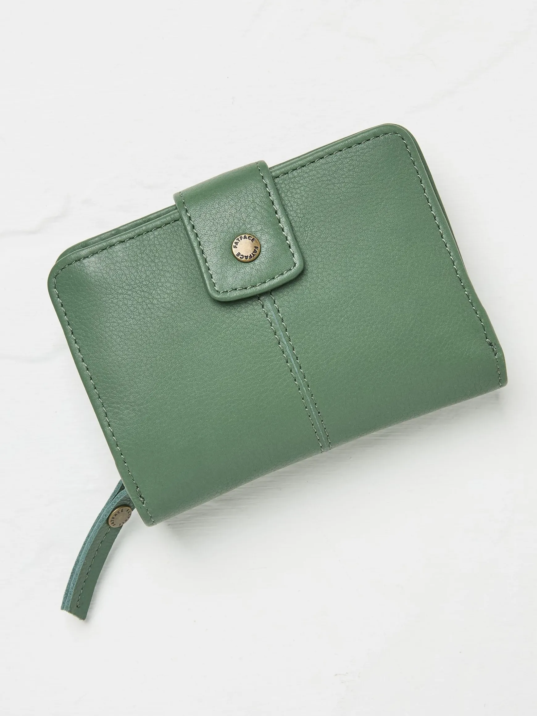 FatFace Etta Zip Purse Green Sale