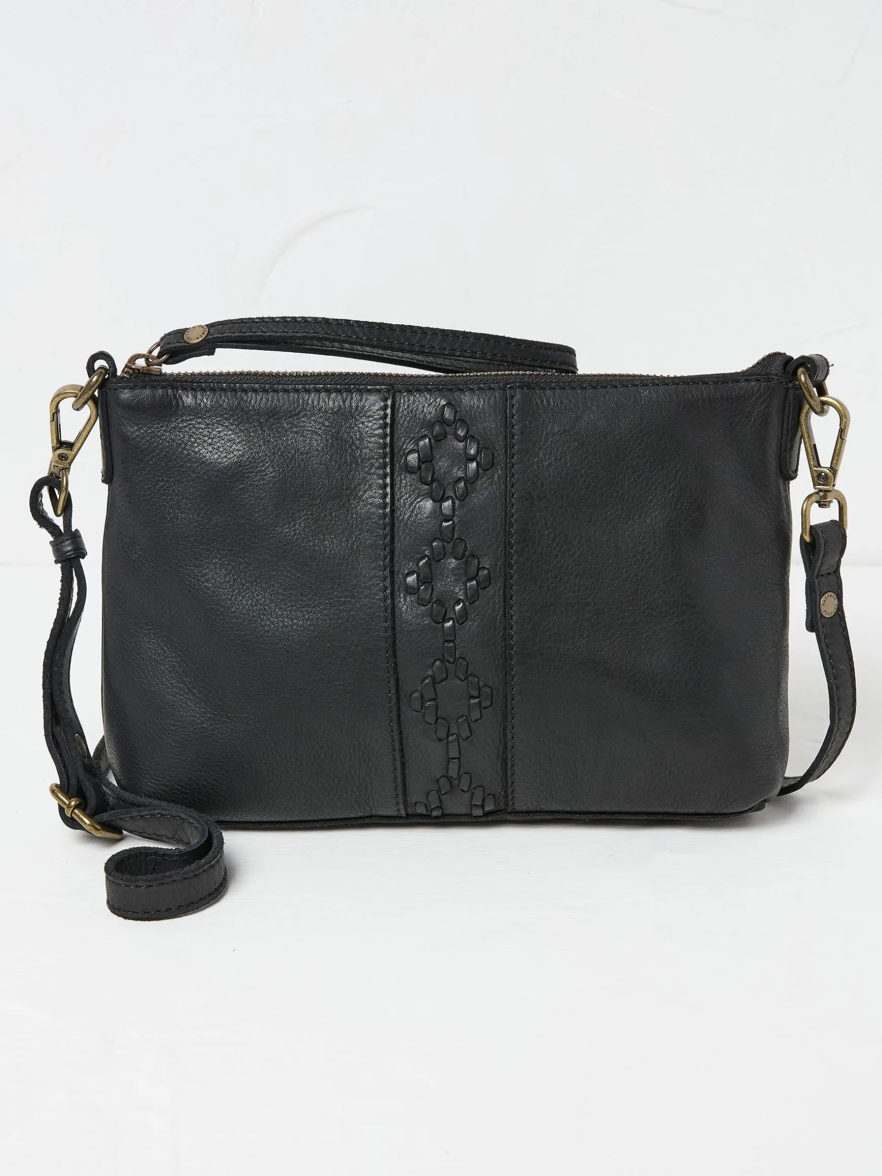 FatFace Eve Crossbody Bag Black Clearance