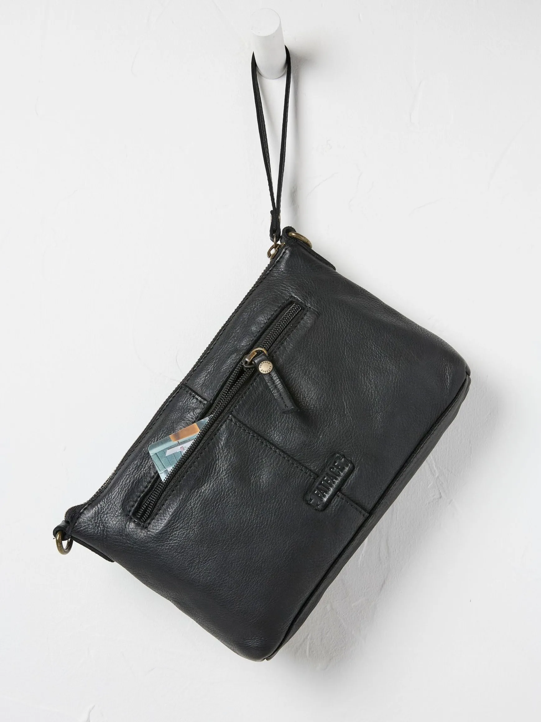 FatFace Eve Crossbody Bag Black Clearance