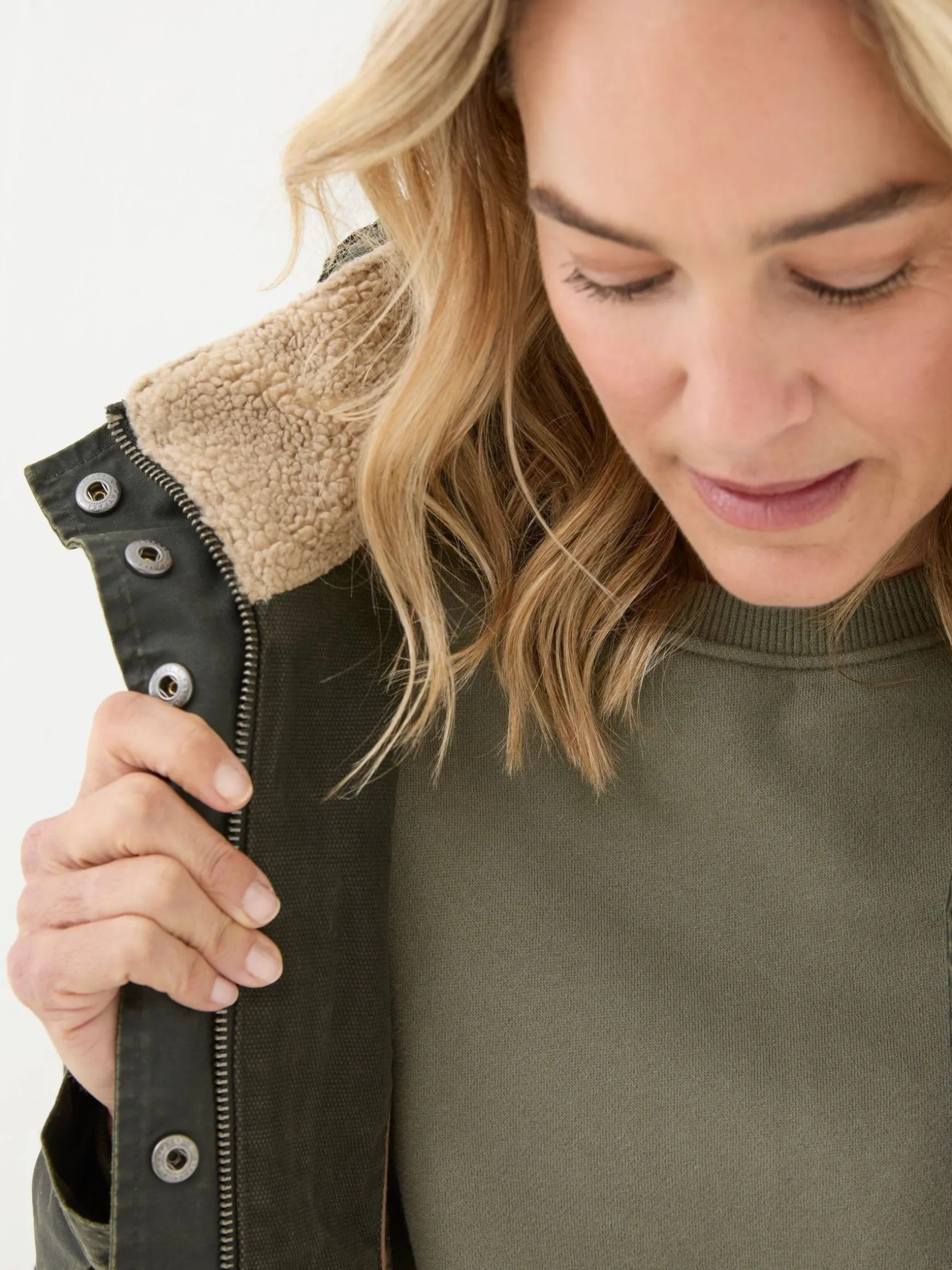 FatFace Suffolk Heritage Coat Green Sale