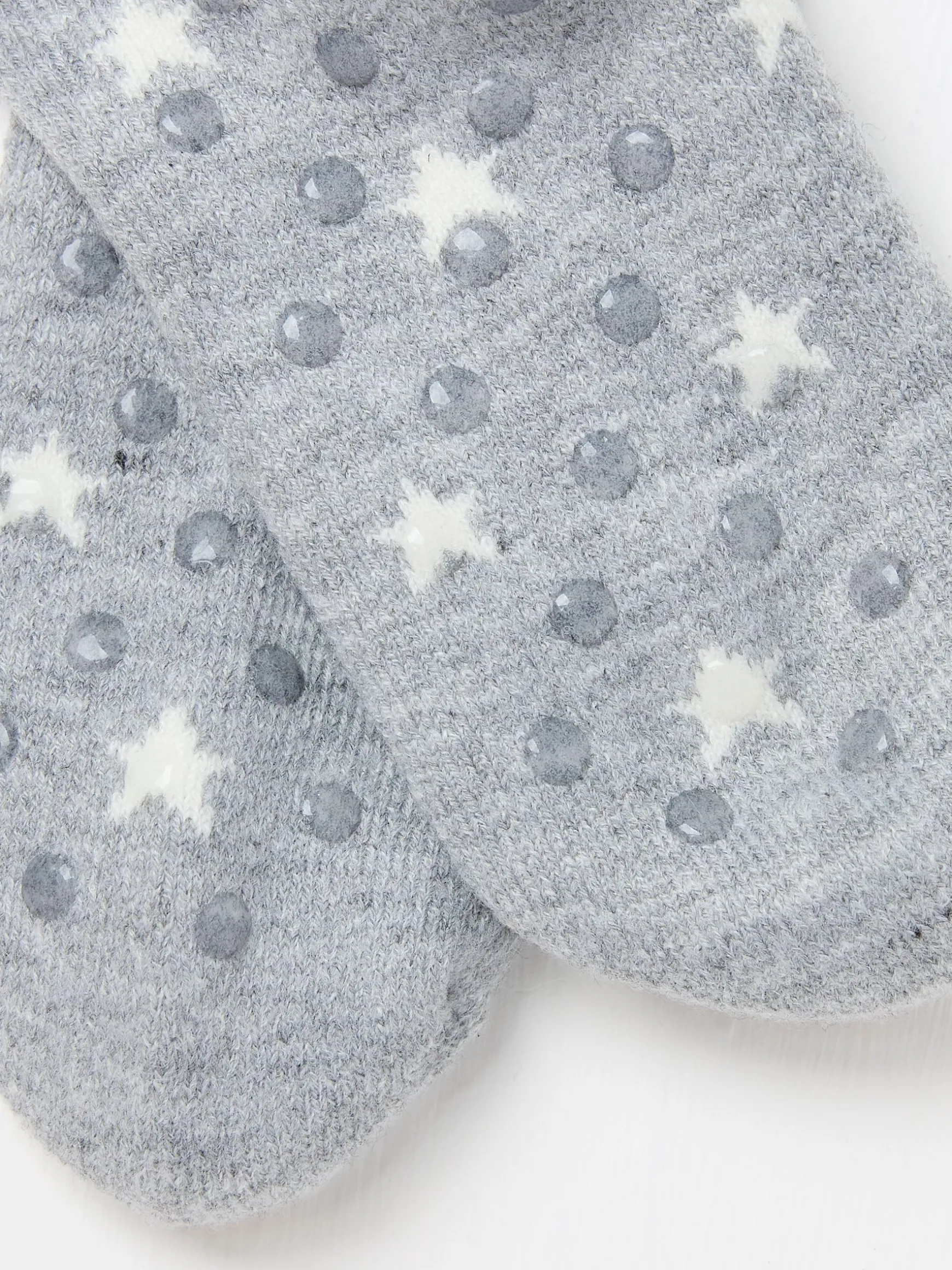 FatFace Star House Socks Grey Cheap