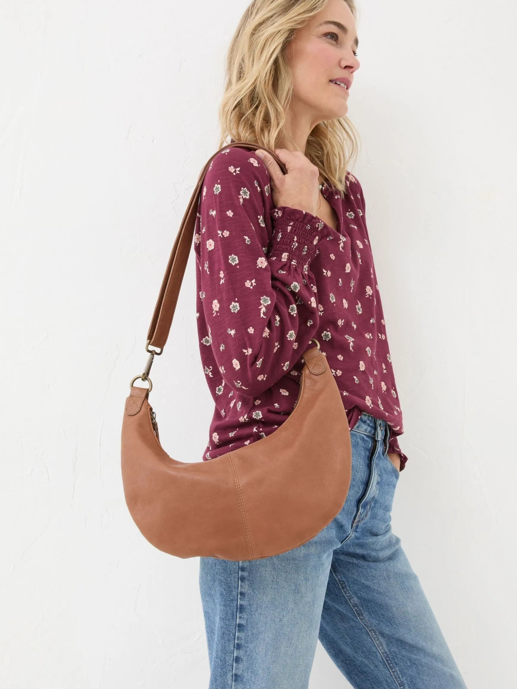 FatFace Harlow Sling Bag Brown Best Sale