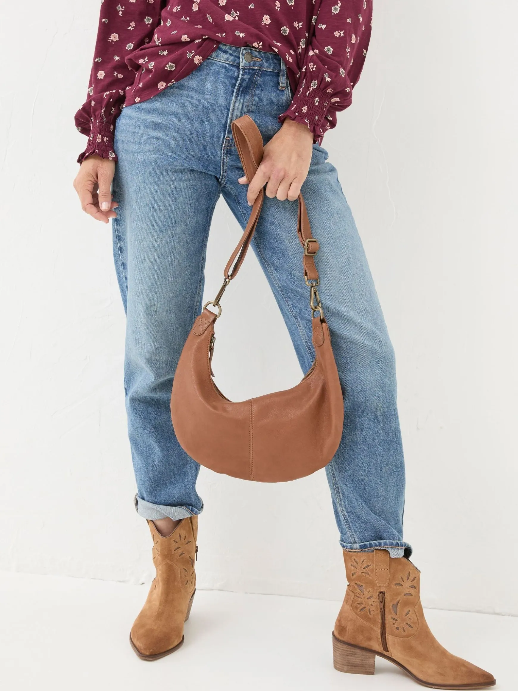 FatFace Harlow Sling Bag Brown Best Sale