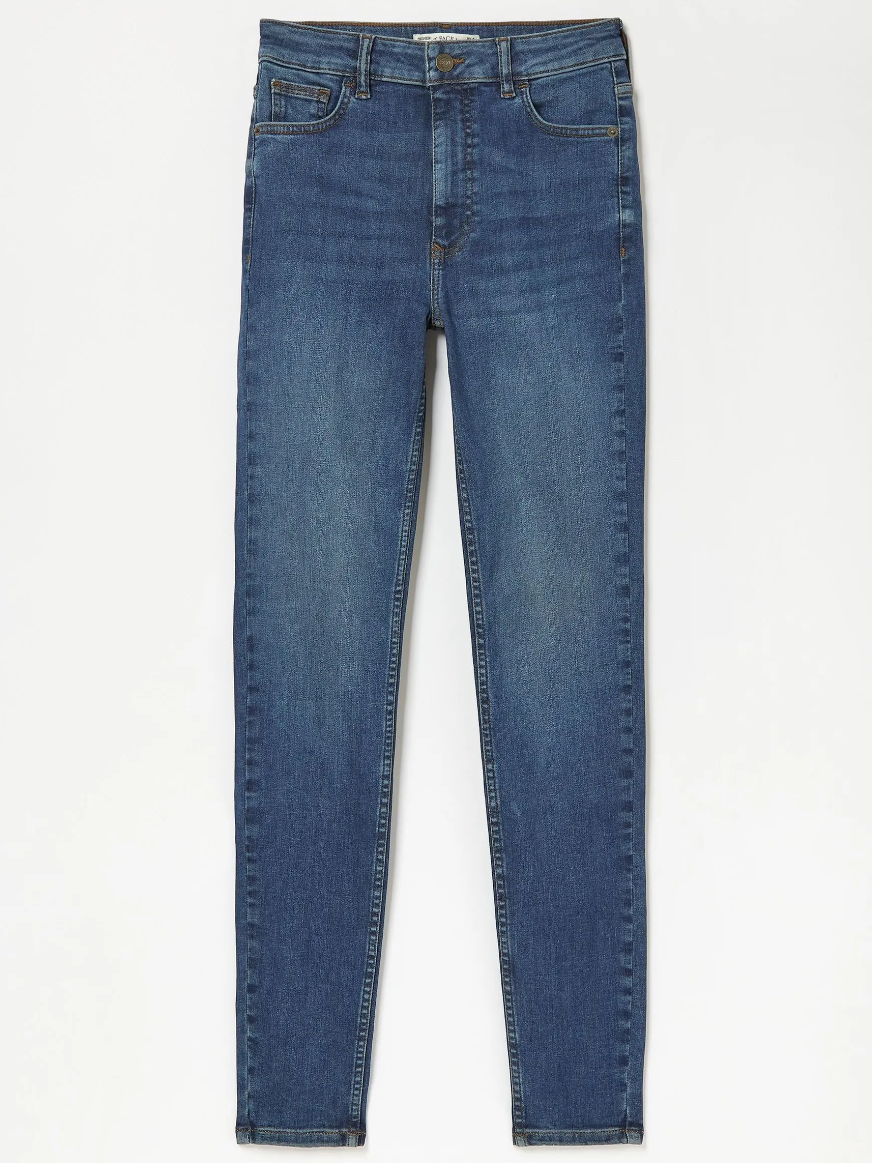 FatFace Harlow High Waist Stretch Skinny Jeans Denim Vintage Cheap