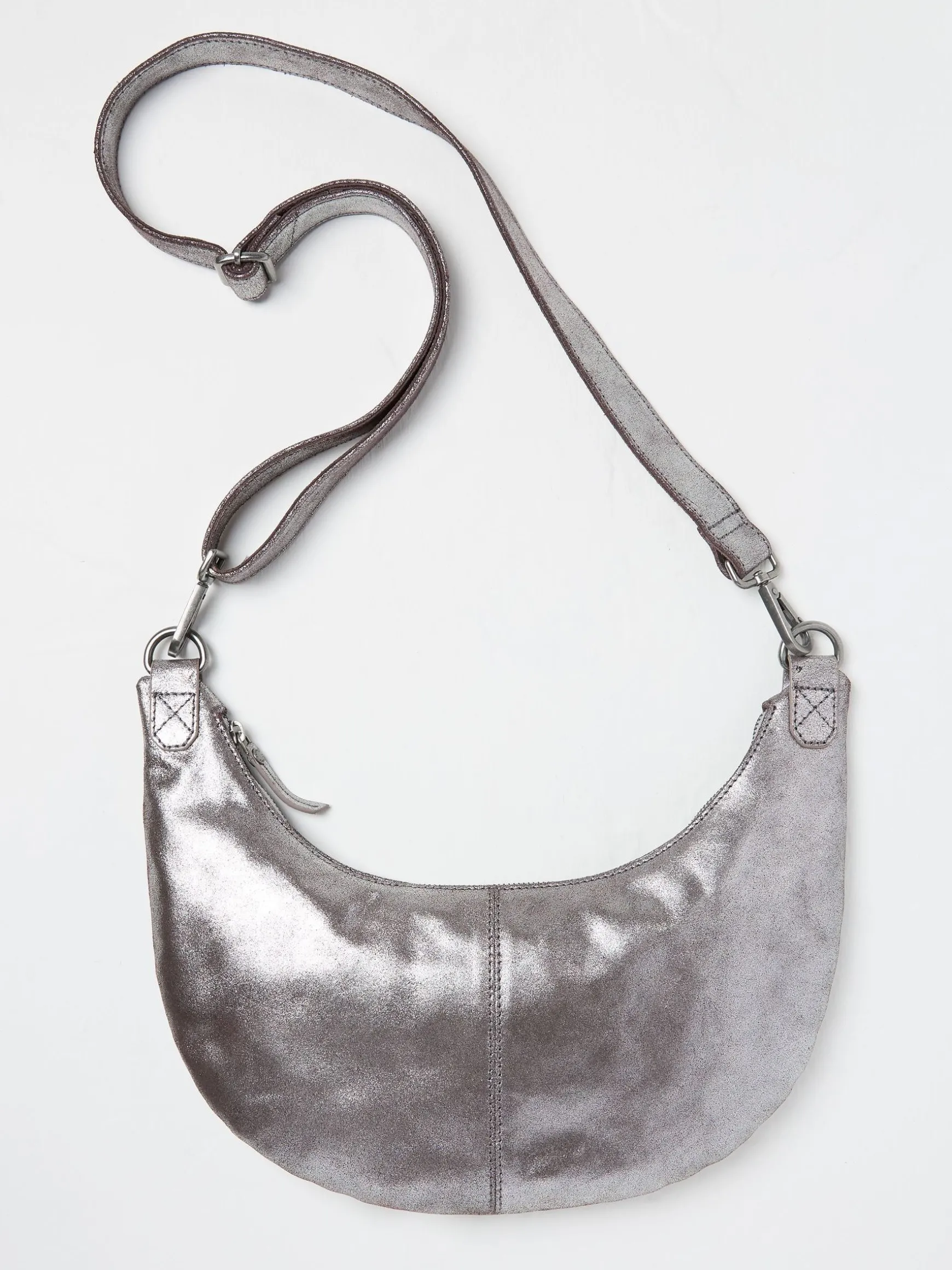 FatFace Harlow Sling Bag Silver Best Sale