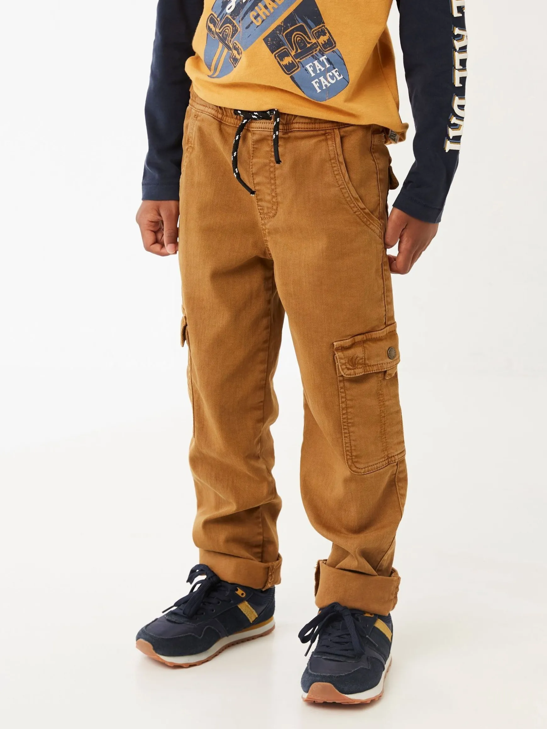 FatFace Huxley Cargo Trousers Brown Store