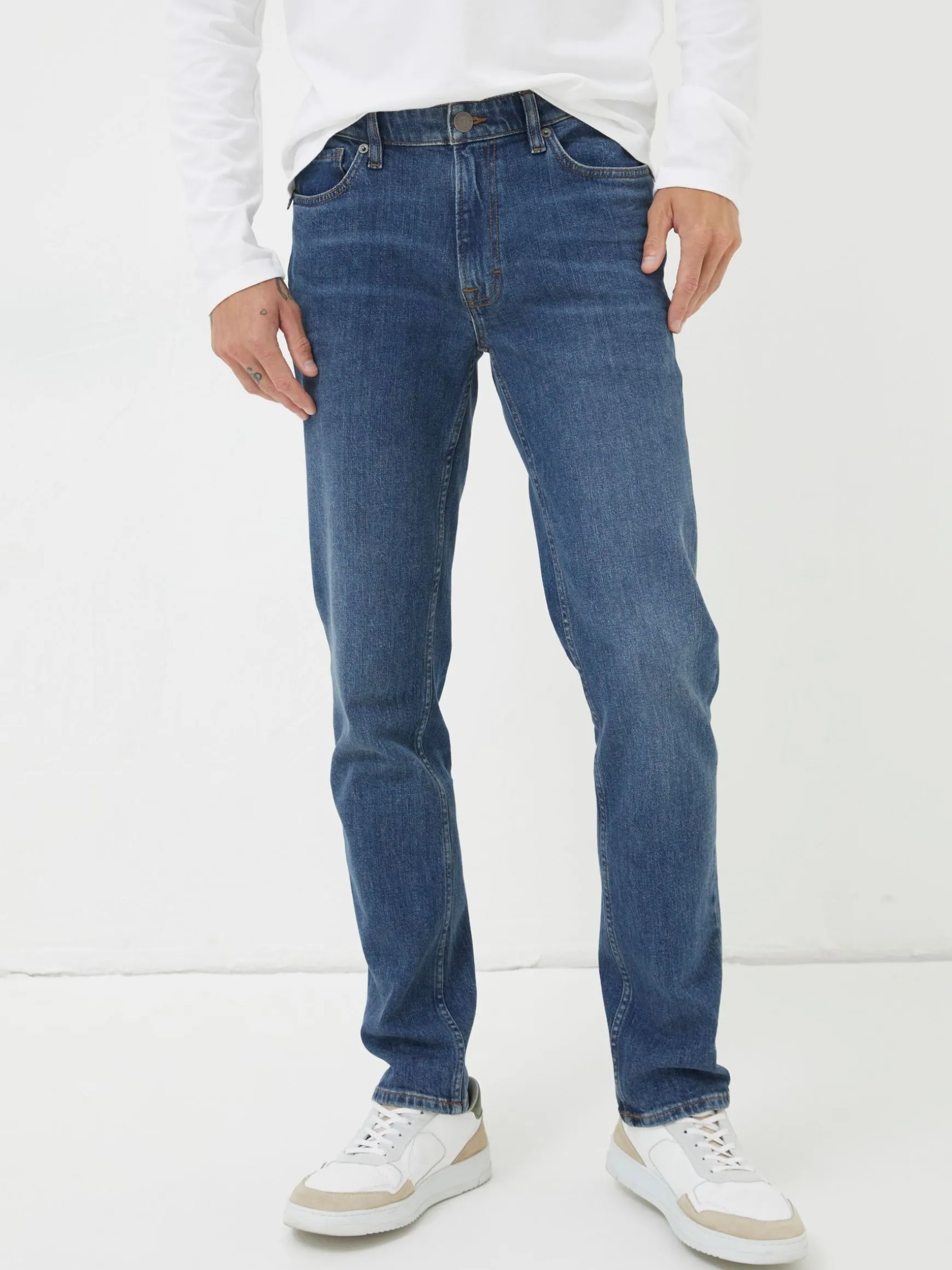 FatFace Slim Fit Jeans Indigo Blue Cheap