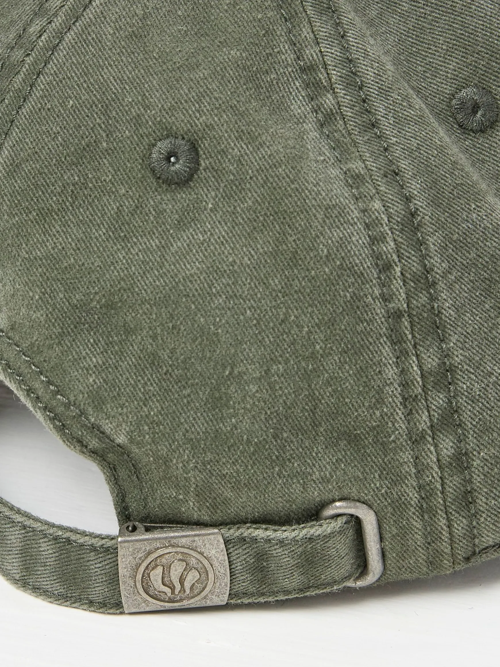 FatFace Embroidered Sun Cap Khaki Green Sale