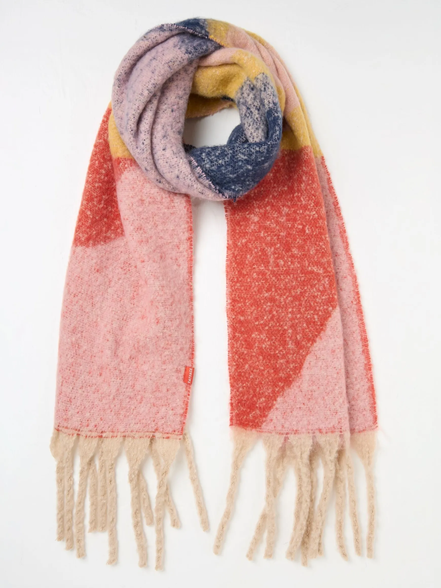 FatFace Abstract Pattern Scarf Multi Best