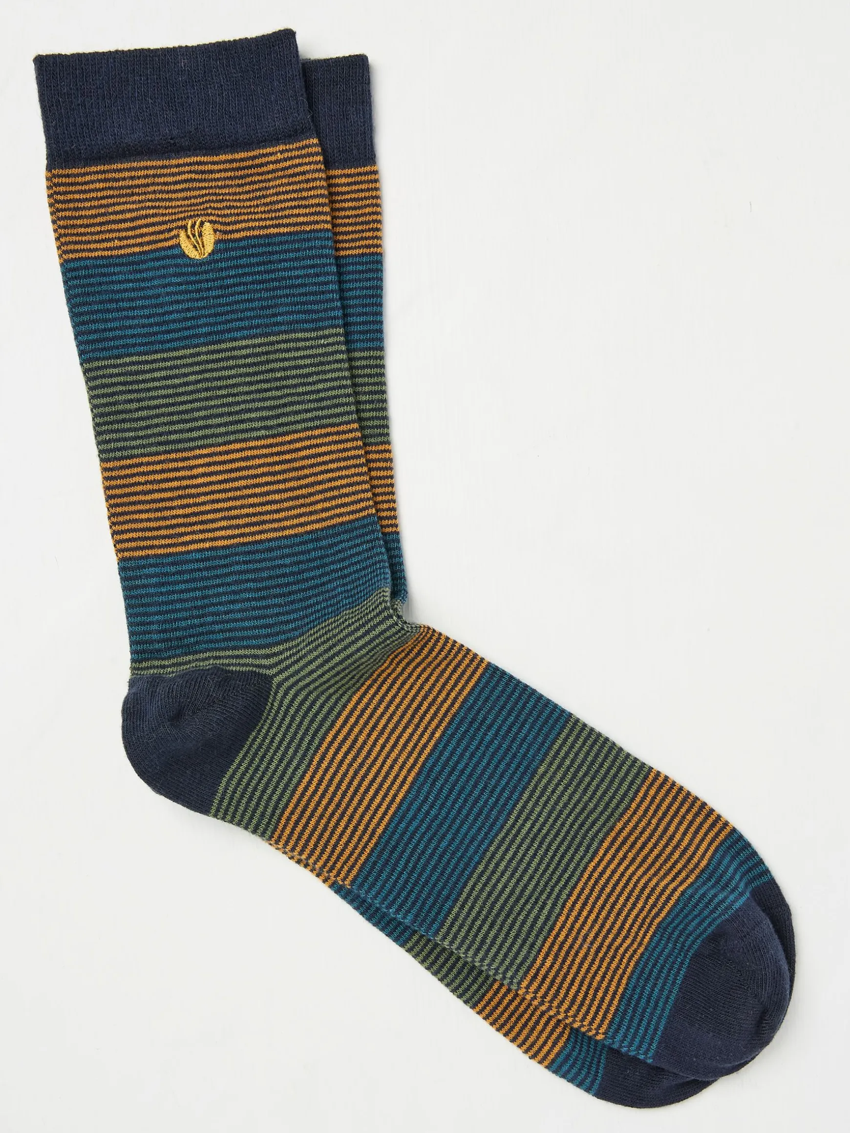 FatFace Clive Stripe Socks Multicolour Flash Sale