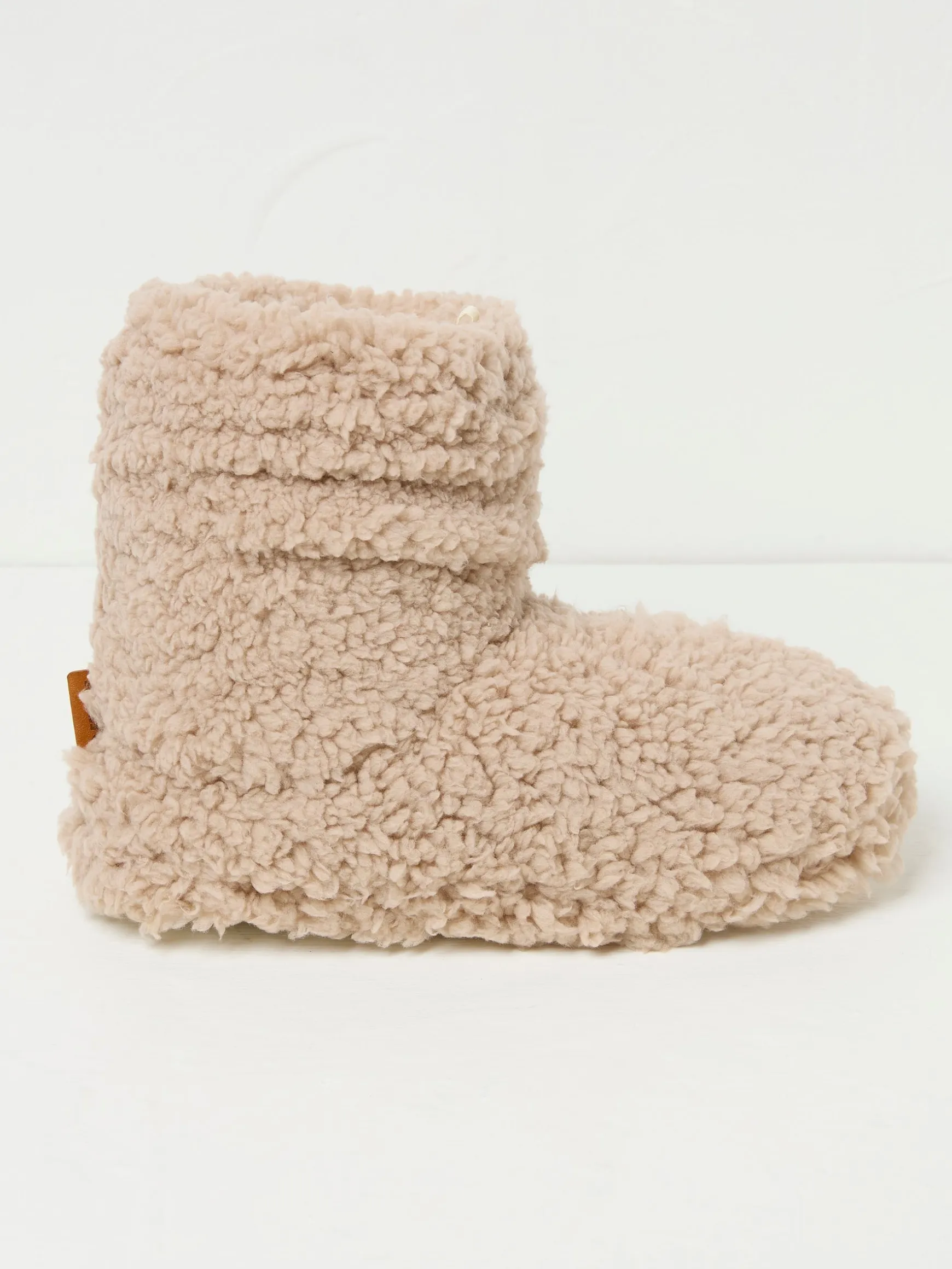 FatFace Cove Cloud Faux Fur Boots Natural Flash Sale