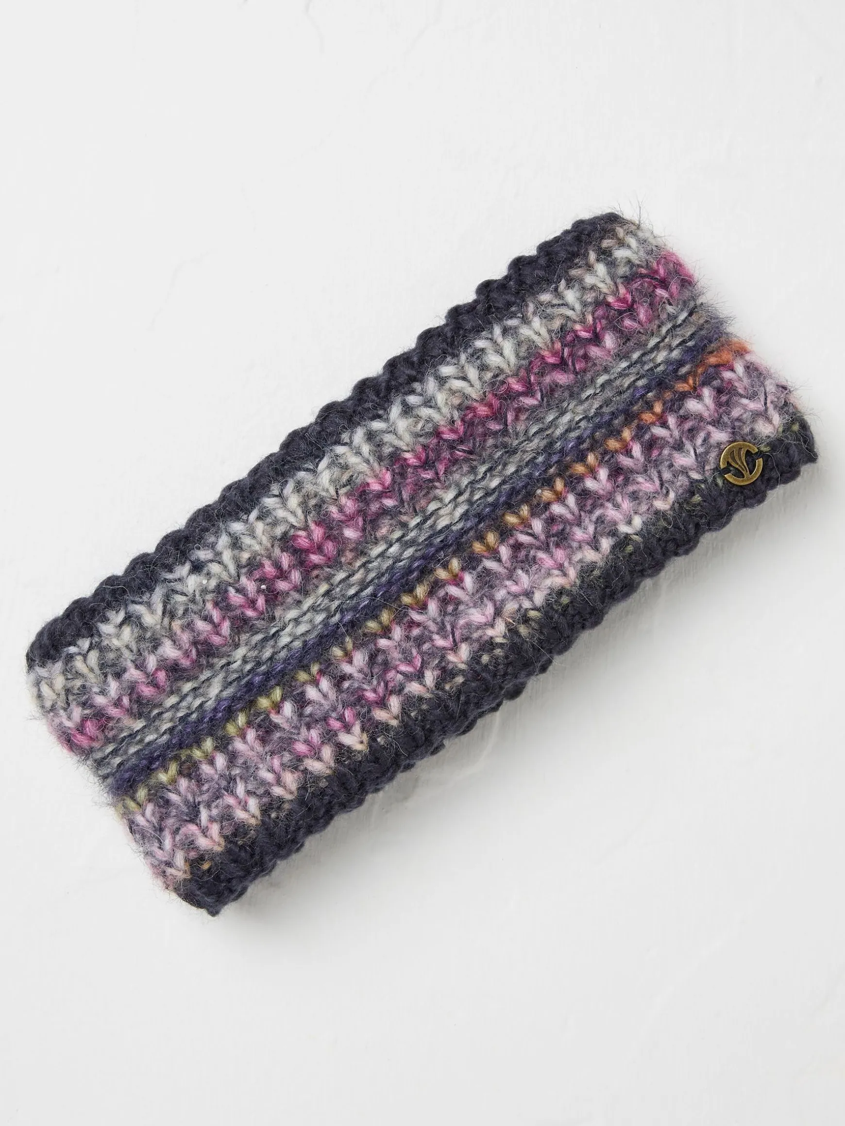 FatFace Space Dye Headband Navy Blue Discount