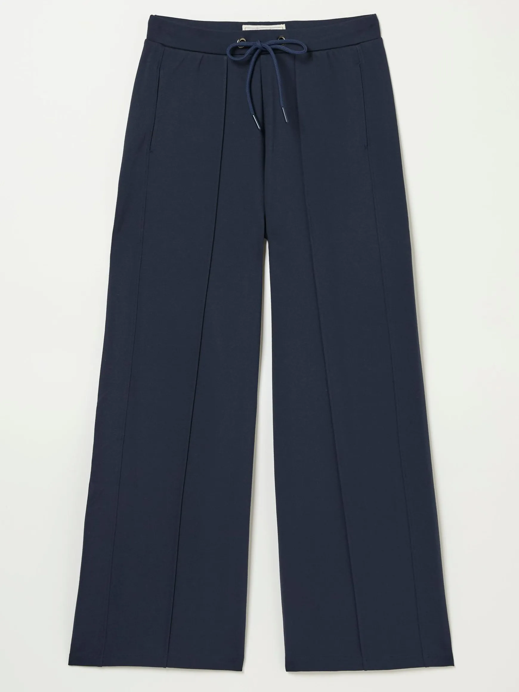 FatFace Ely Wide Leg Trousers Navy Flash Sale