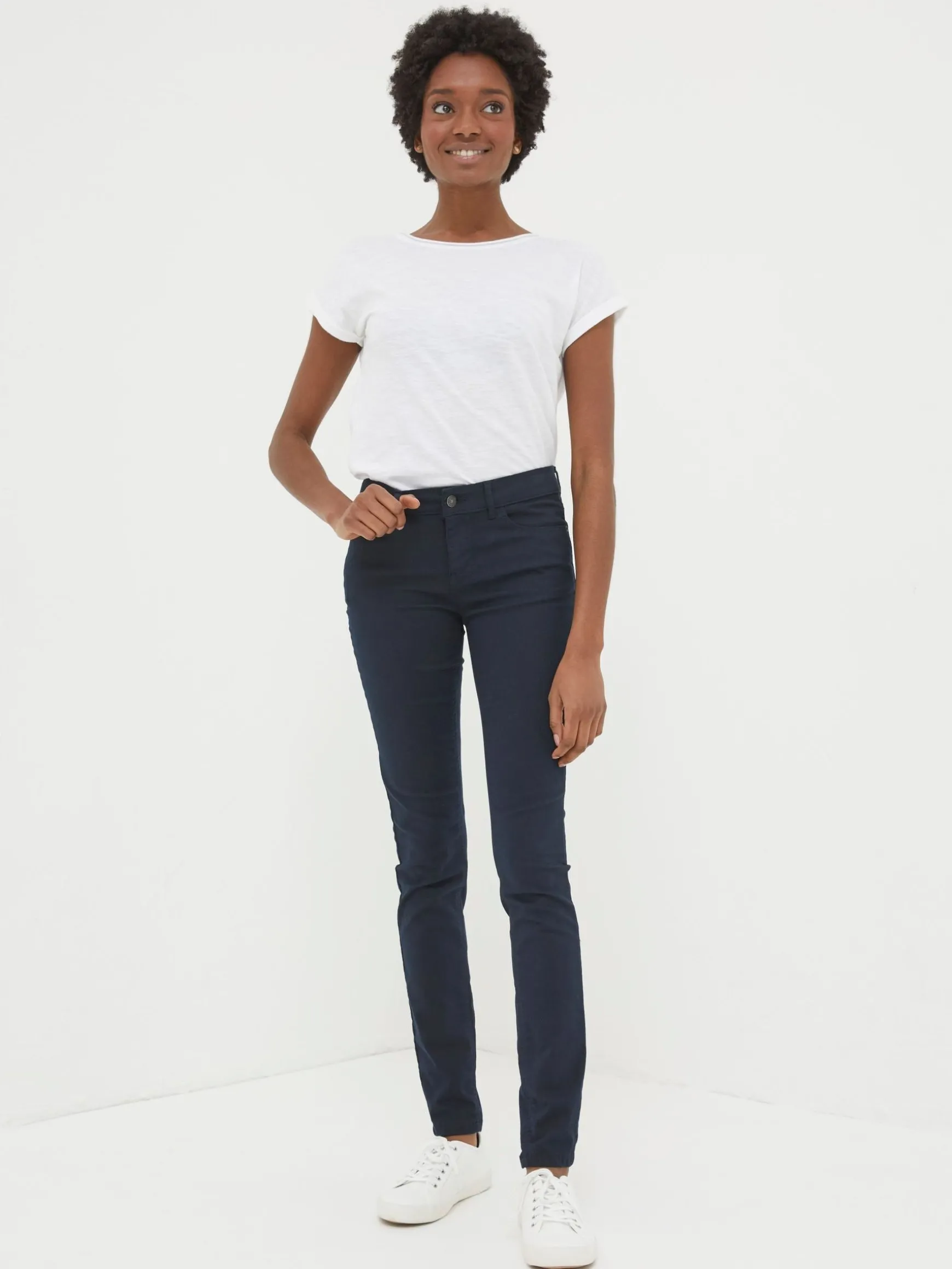 FatFace Five Pocket Jeggings Navy Best Sale