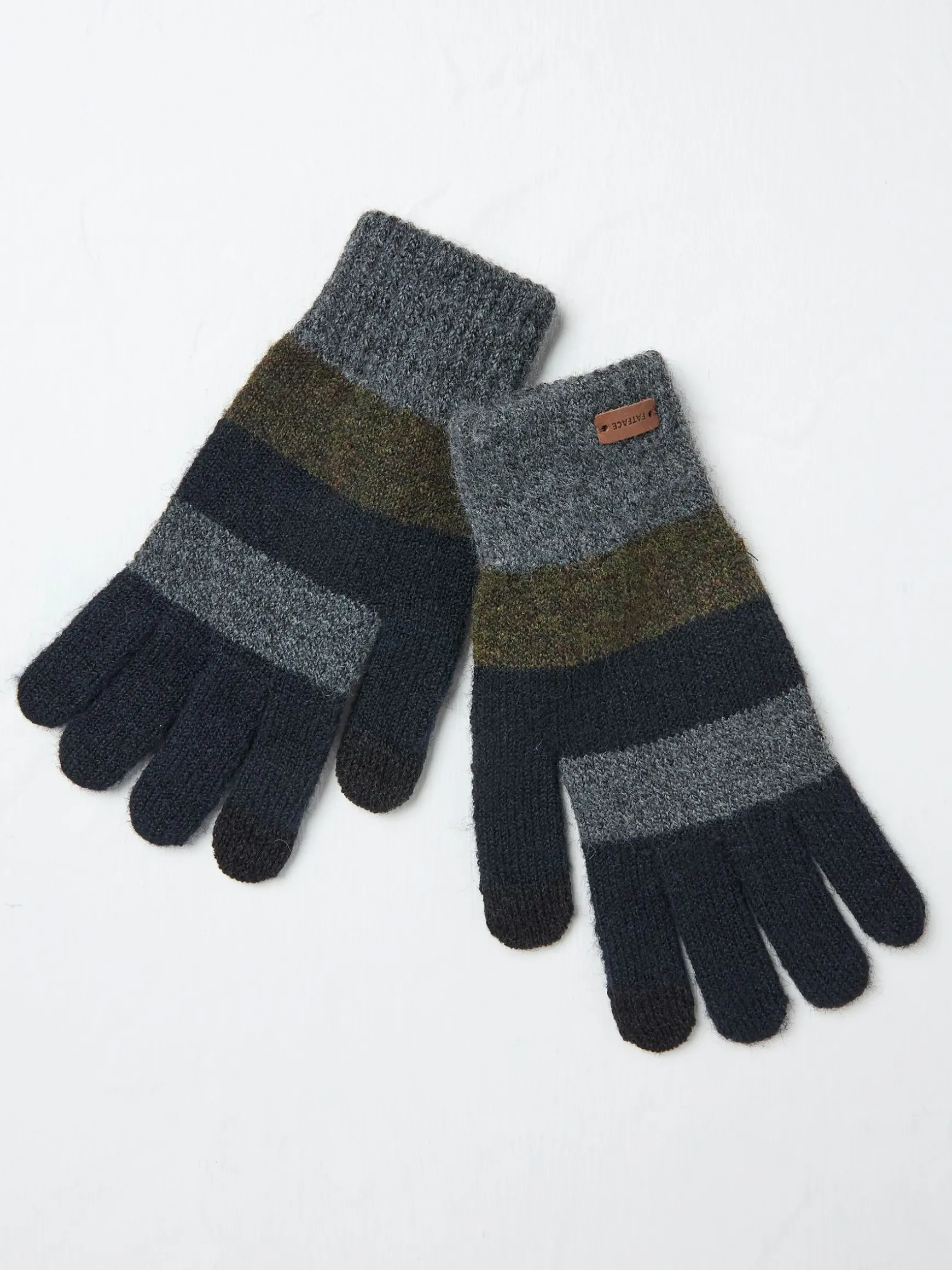 FatFace Leo Gloves Navy Best